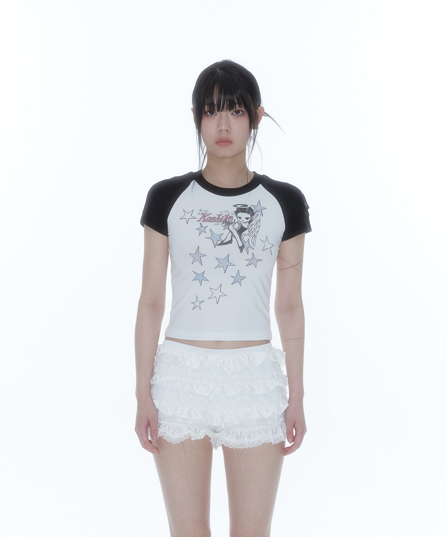 [Kashiko] ★ Kashiko Angelic Over T Shirt KASHIKO] Kashiko Angelic Over T Shirt – SellerWork
