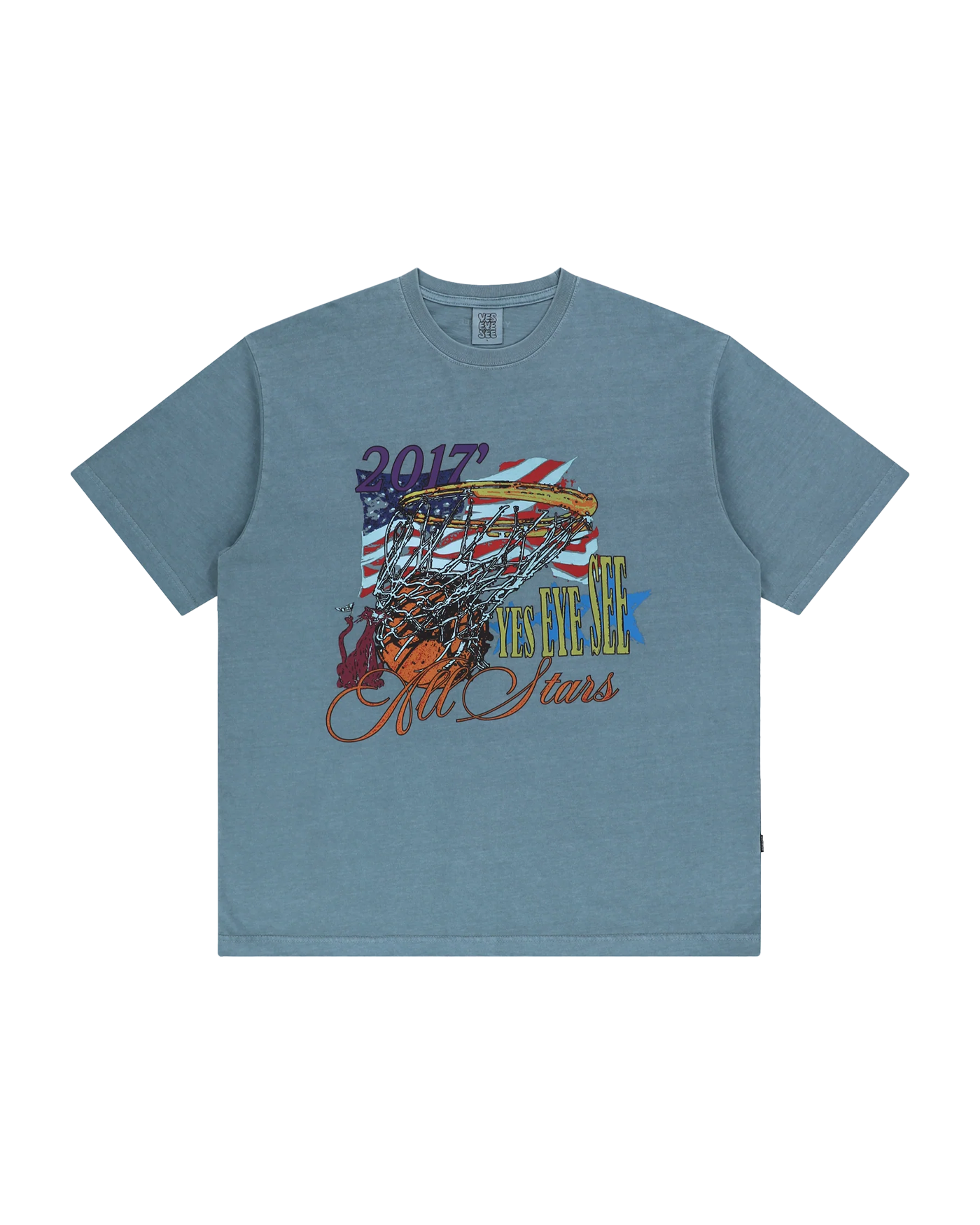 YESEYESEE Y.E.S Web Logo Tee