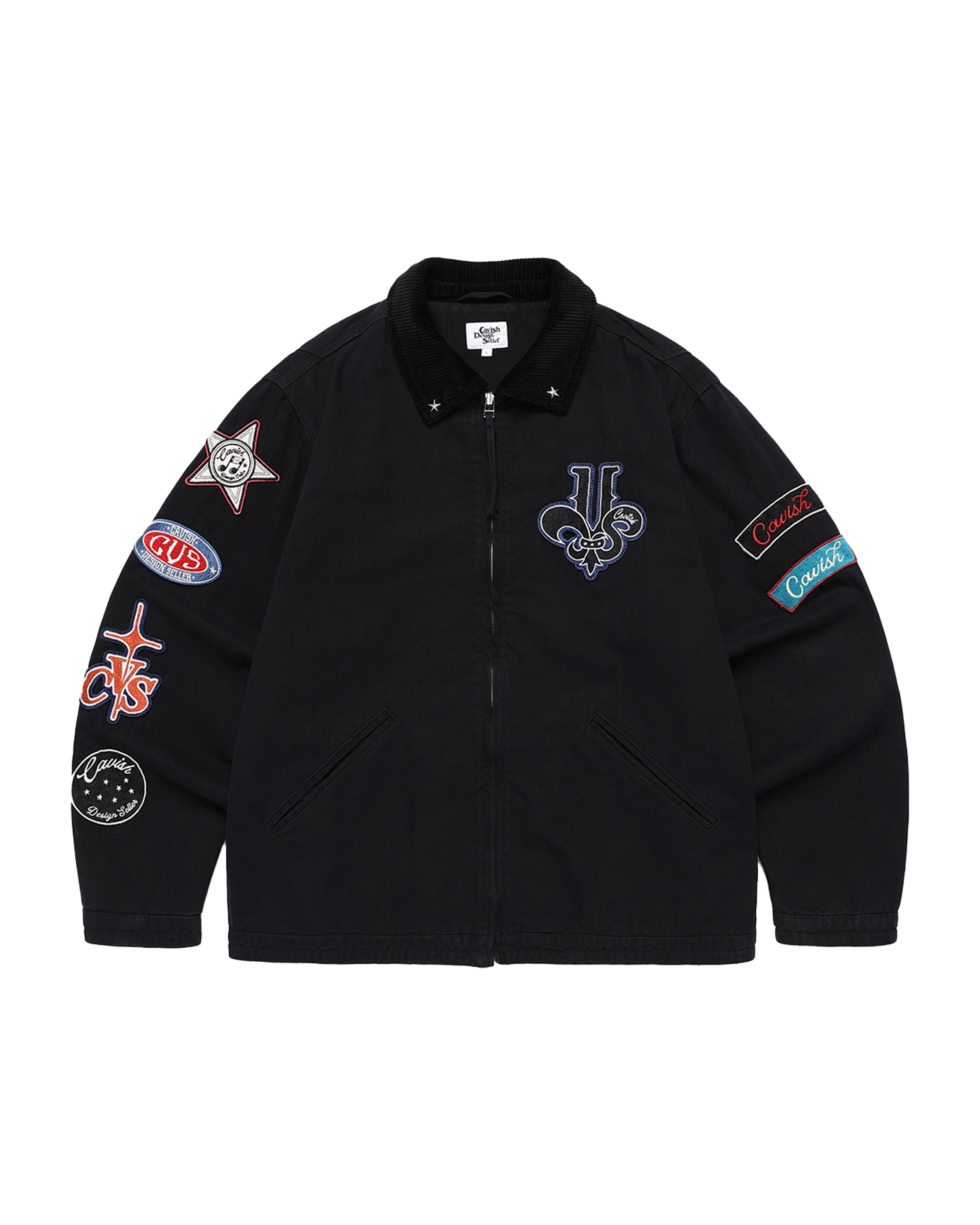 コート CAVISH RACING TEAM KNIT ZIP UP CHARCOALCV2EFUK682A RACING TEAM KNIT ZIP UP BROWN(CV2EFUK682A) - cavish | 60
