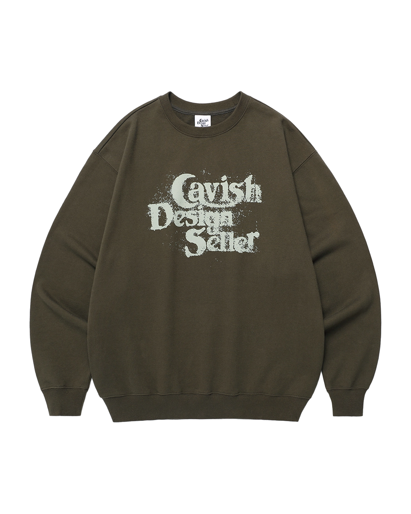 [CAVISH] DUST SELLER LOGO SWEATSHIRT ★大人気★ CAVISH DUST SELLER LOGO SWEATSHIRT