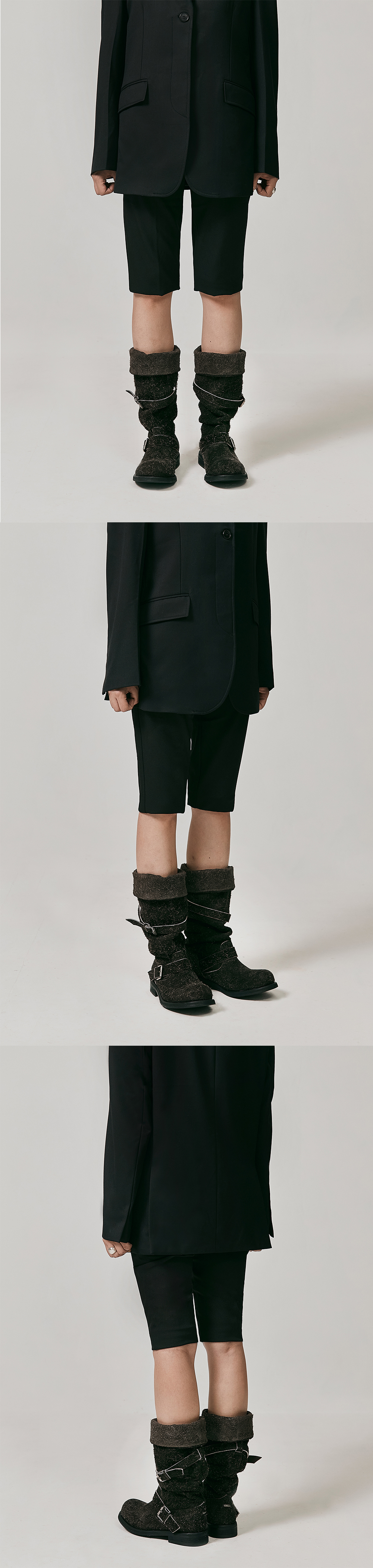 [NEGATIVETHREE] Slouchy Long Boots ☆送料込☆ NEGATIVE THREE Slouchy Long Boot