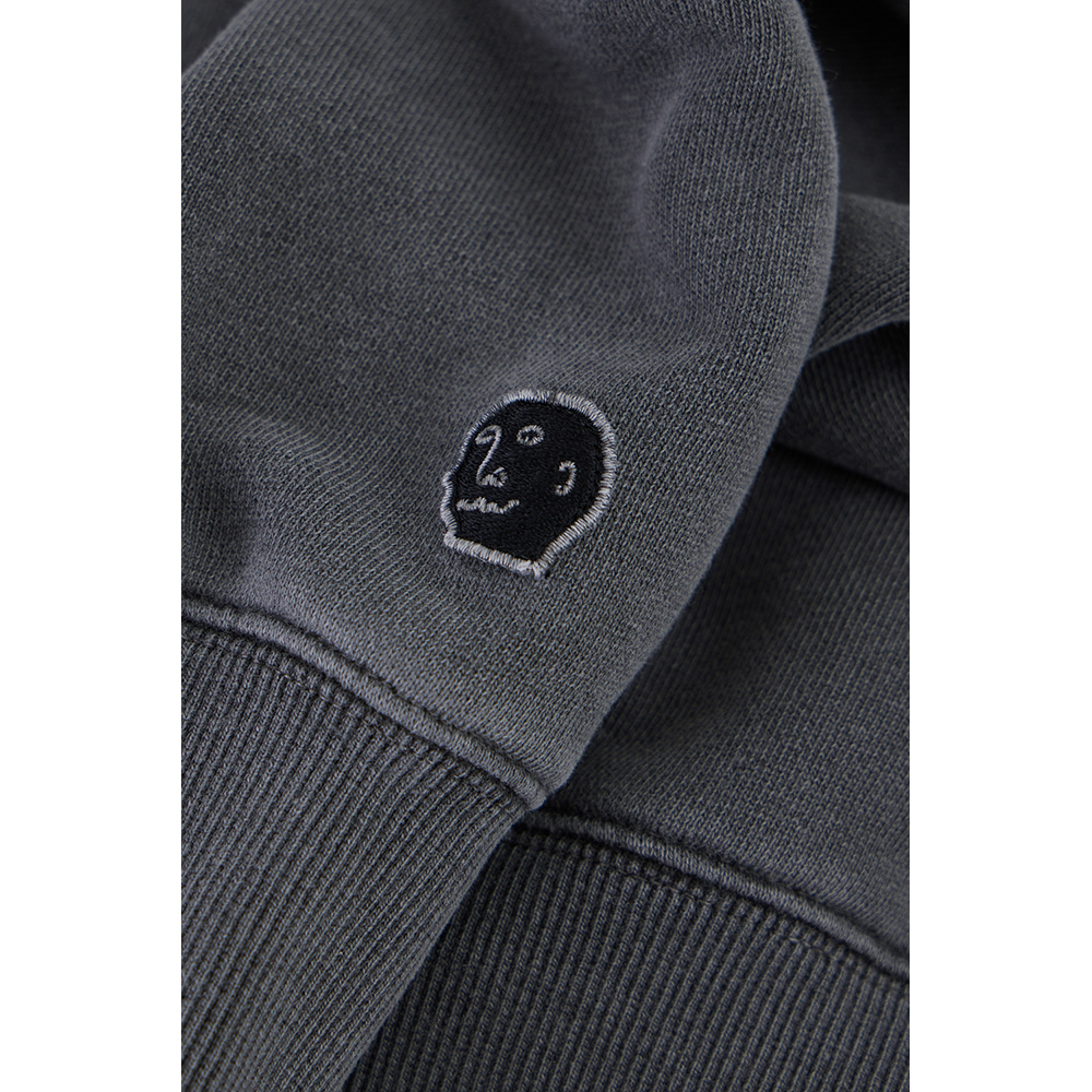 【1011 Gallery】Gallery Wave Logo Graphic Hoodie Gallery Wave Logo Graphic Hoodie - Navy - 감도 깊은 취향