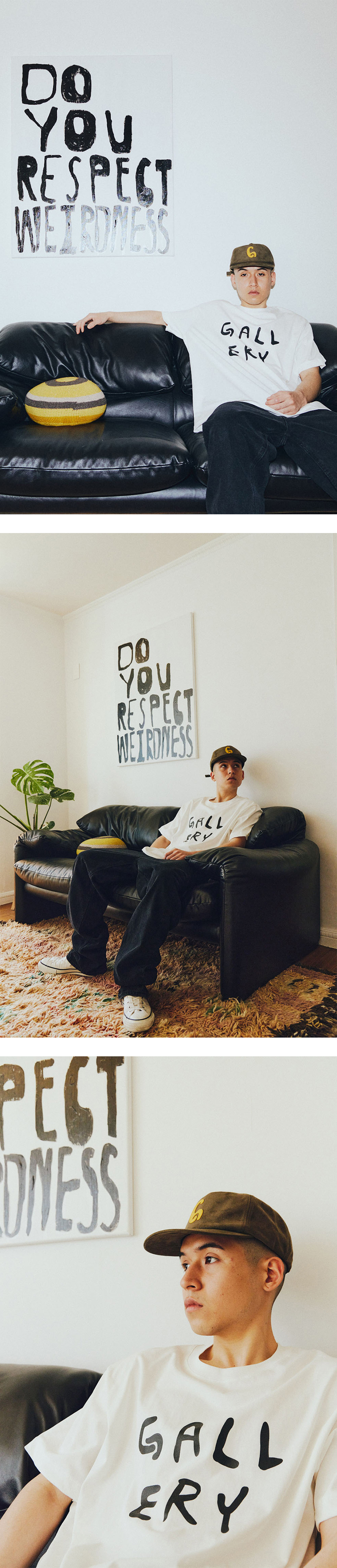 1011GALLERY GALLERY LOGO T-SHIRT