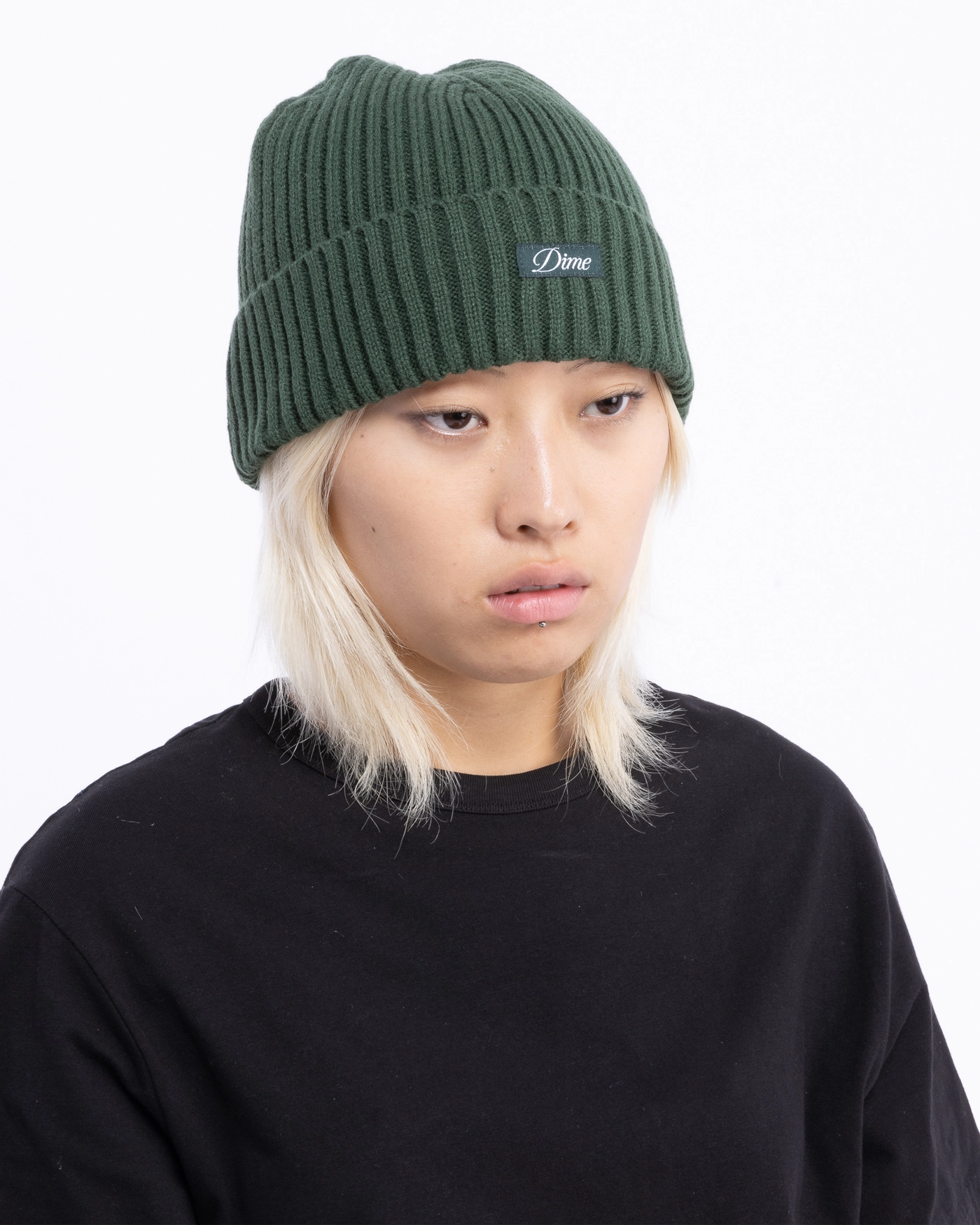 DIME Cursive Fold Beanie