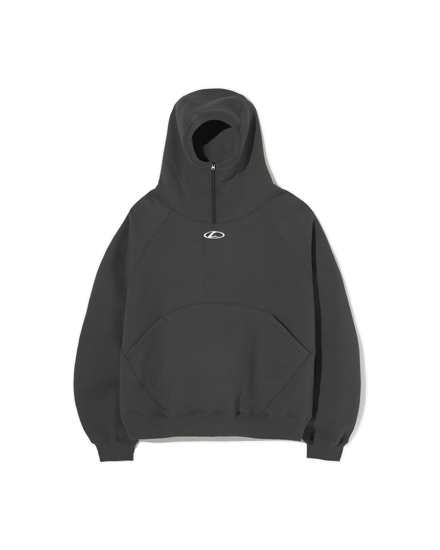 LORES L Oval Logo Balaclava Hoodie