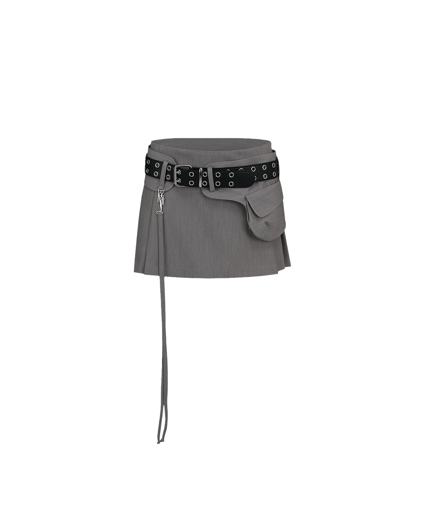 KASHIKO Pocket Belt Long Skirt