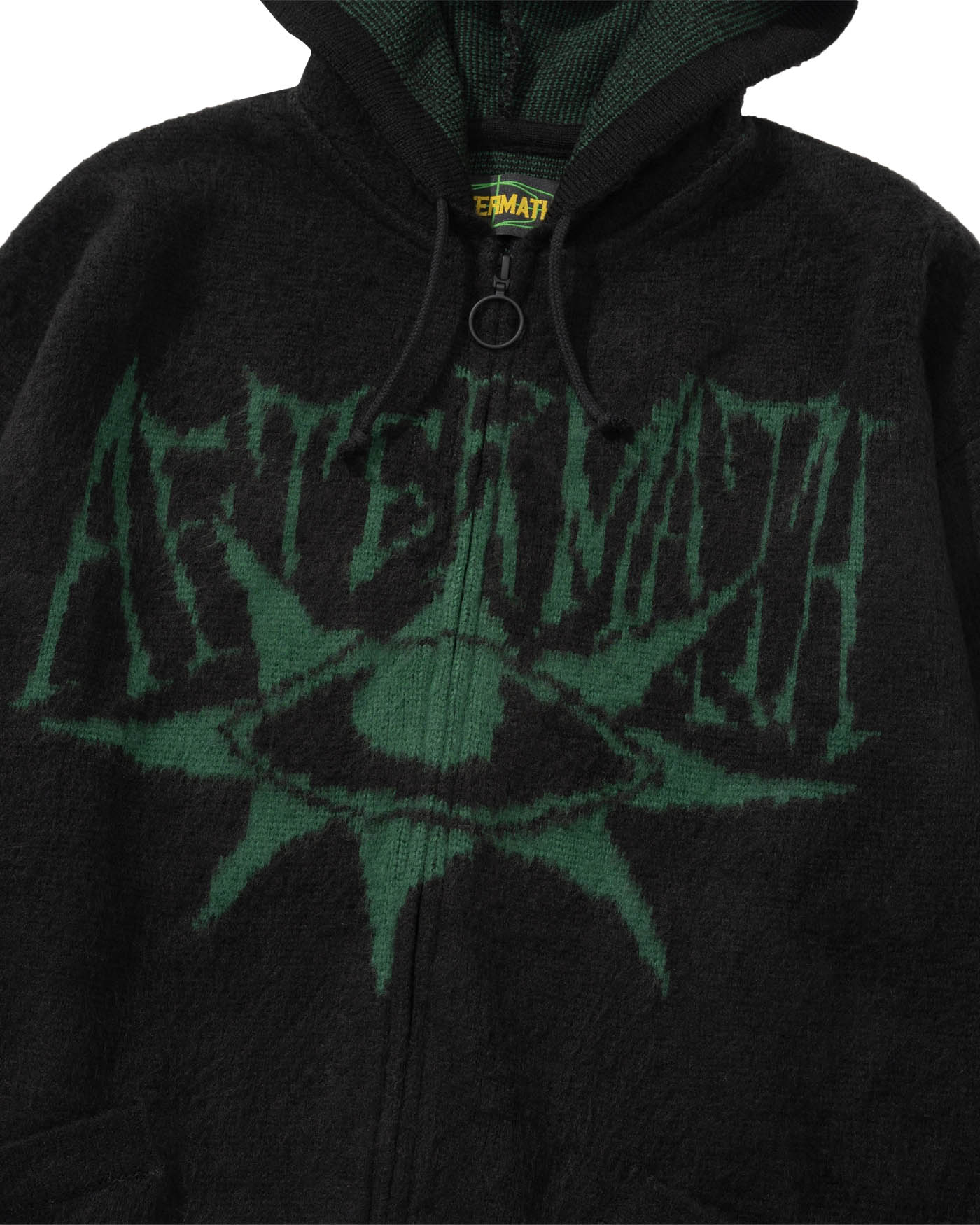 AFTERMATH MOHAIR ZIP HOODIE