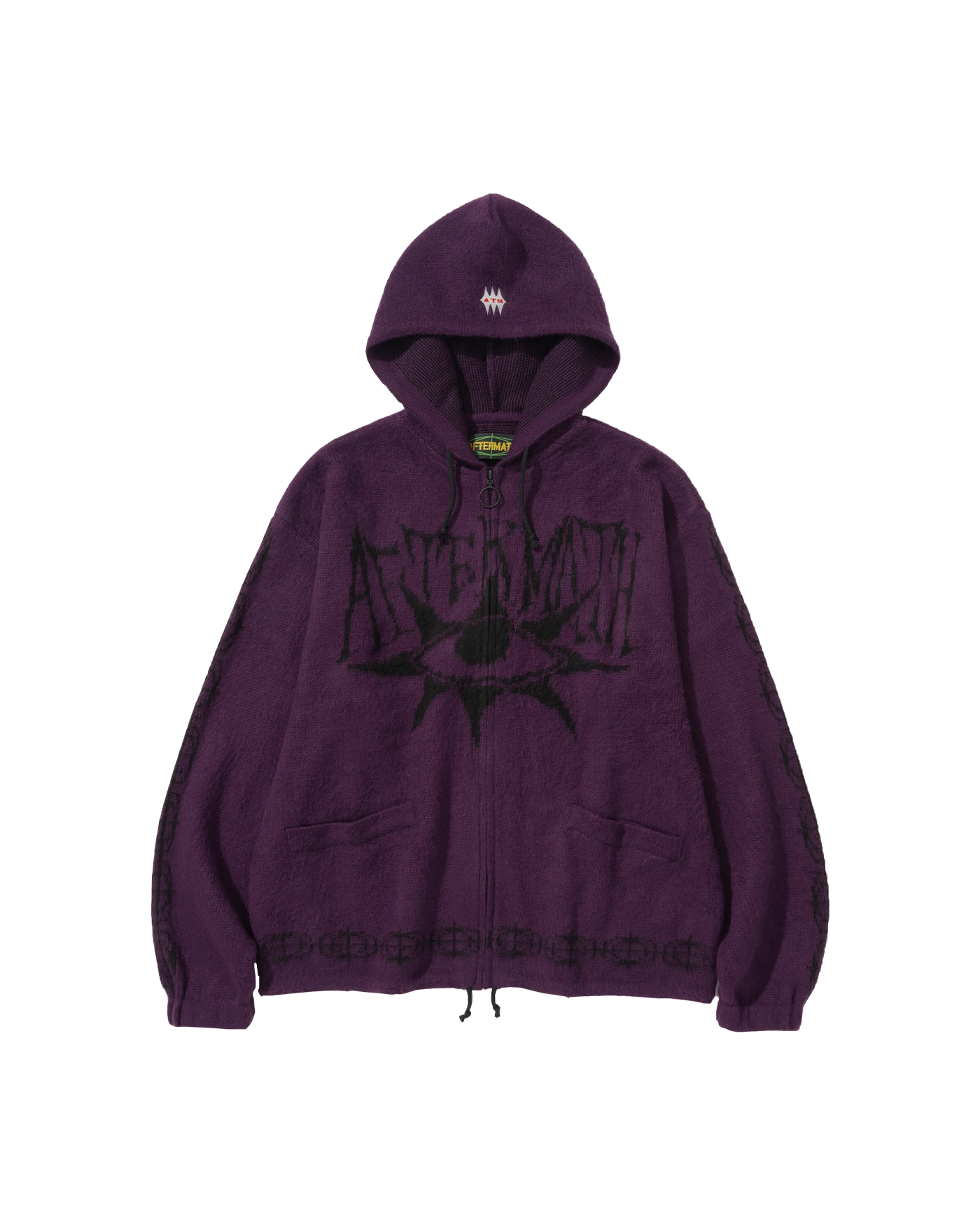 [AFTERMATH] AFTERMATH MOHAIR ZIP HOODIE /追跡付 AFTERMATH MOHAIR ZIP HOODIE