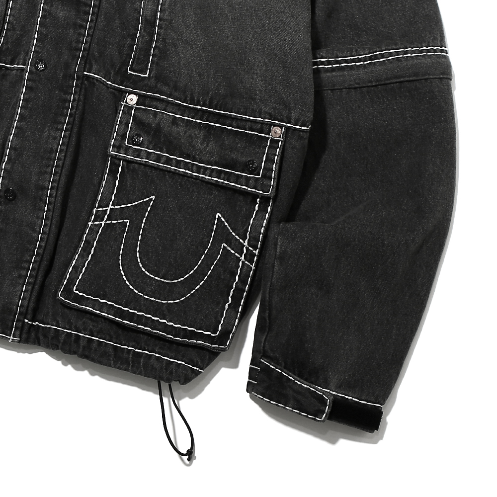 FETCH X TRUE RELIGION Separate Hooded Jacket (Denim)
