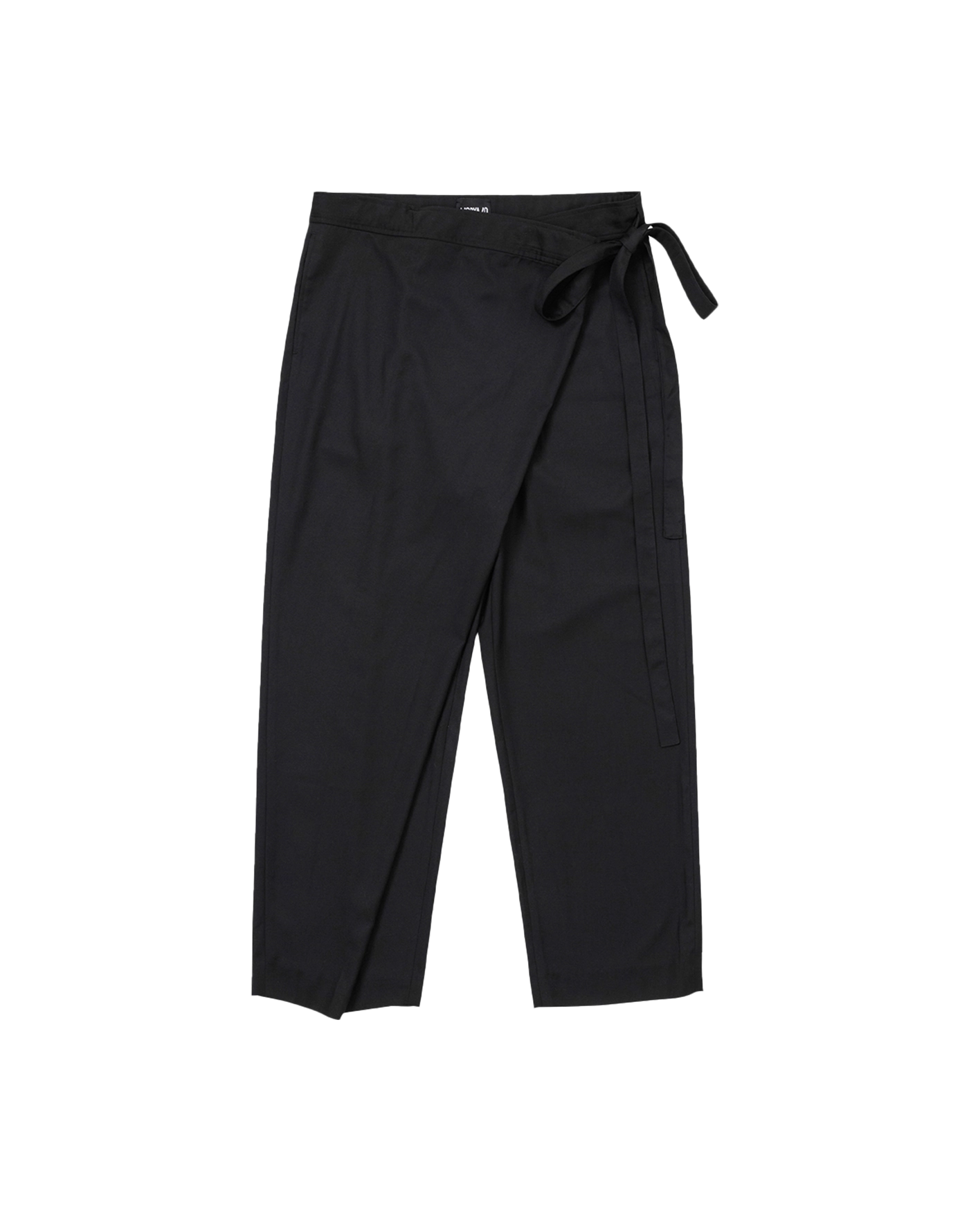 AJOBYAJO Wool Blend Asymmetrical Long Skirt Pants