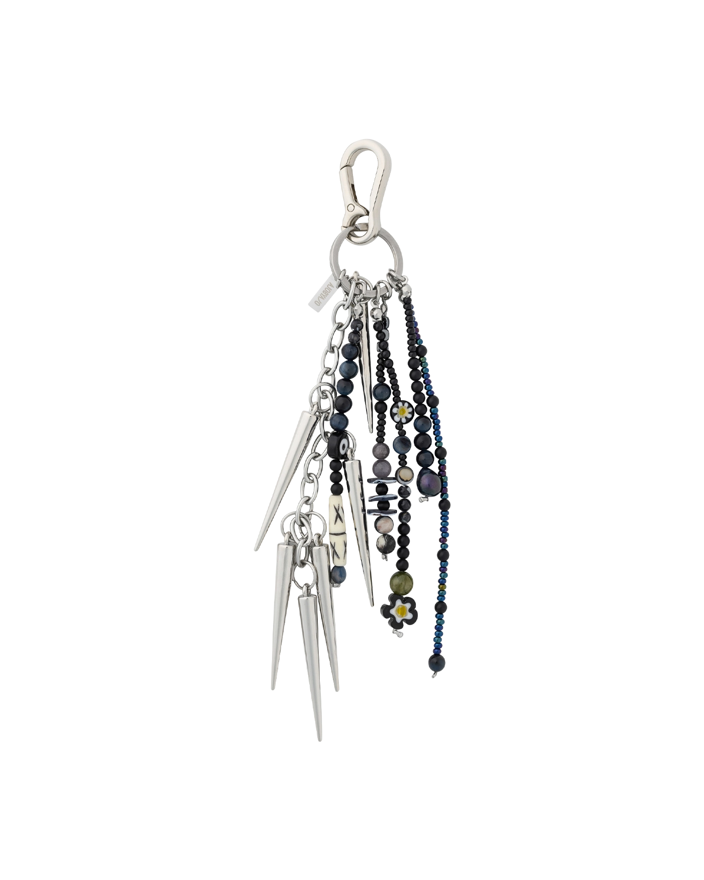 【AJO AJOBYAJO】25SS★ Studded Jangle Keyring MUSINSA | AJOBYAJO Studded Jangle Keyring [SILVER]
