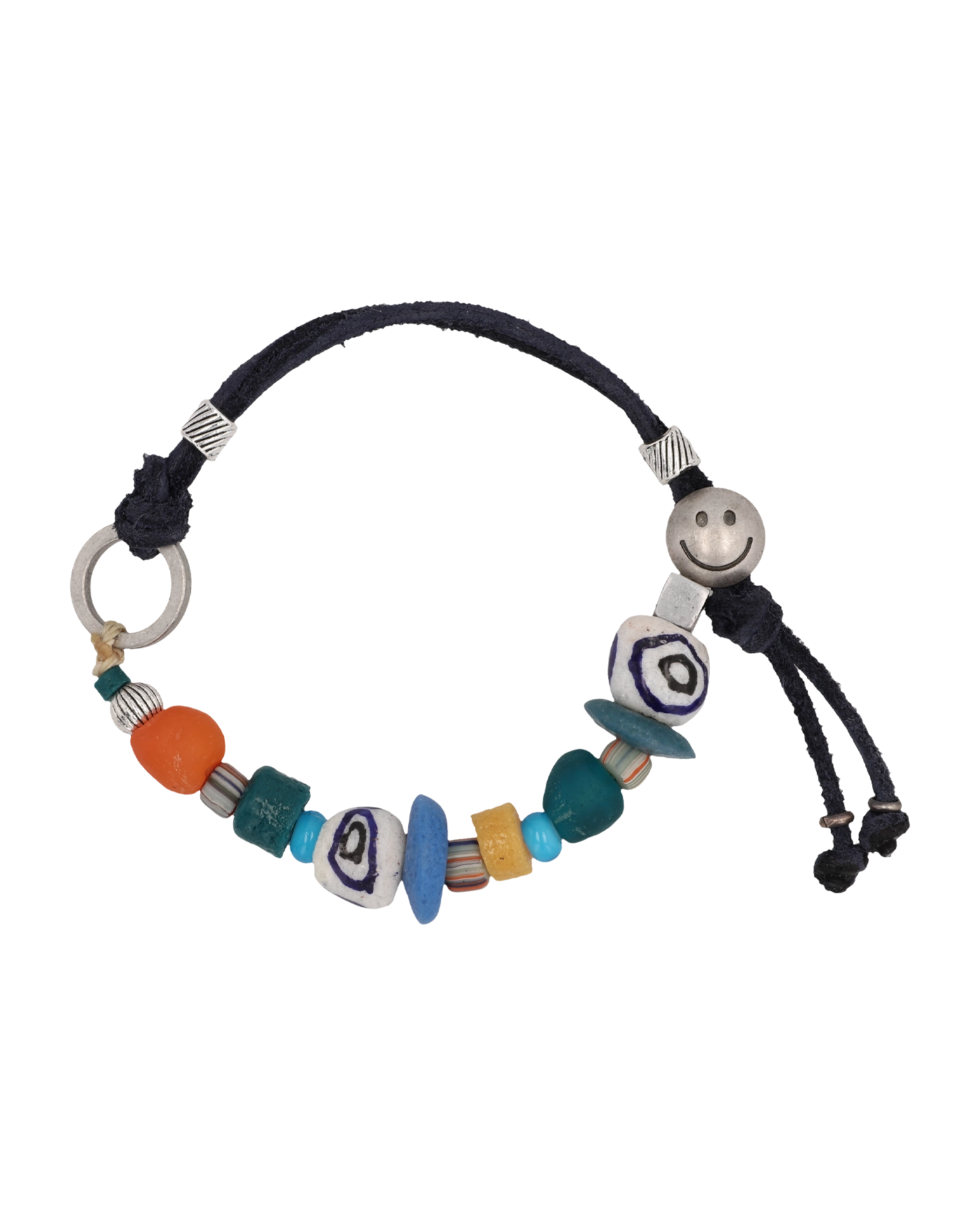 ★tow tow archive★ Maui Leather Bracelet Navy TBH12CDTB003 MUSINSA | TOWTOW ARCHIVE Maui Leather Bracelet Navy