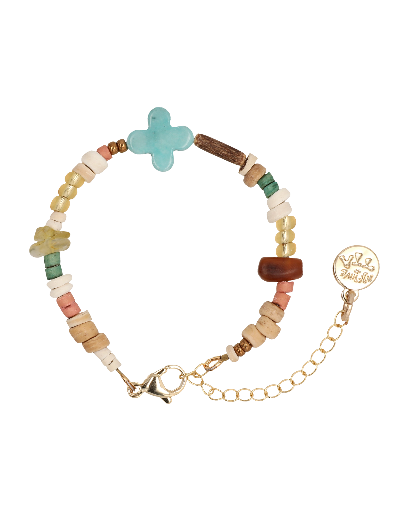 ●tow tow archive● Full Clover Bracelet Blush TBH22ABTB005 towtow.archive] FULL CLOVER BRACELET BLUSH : ARCHIVE-049