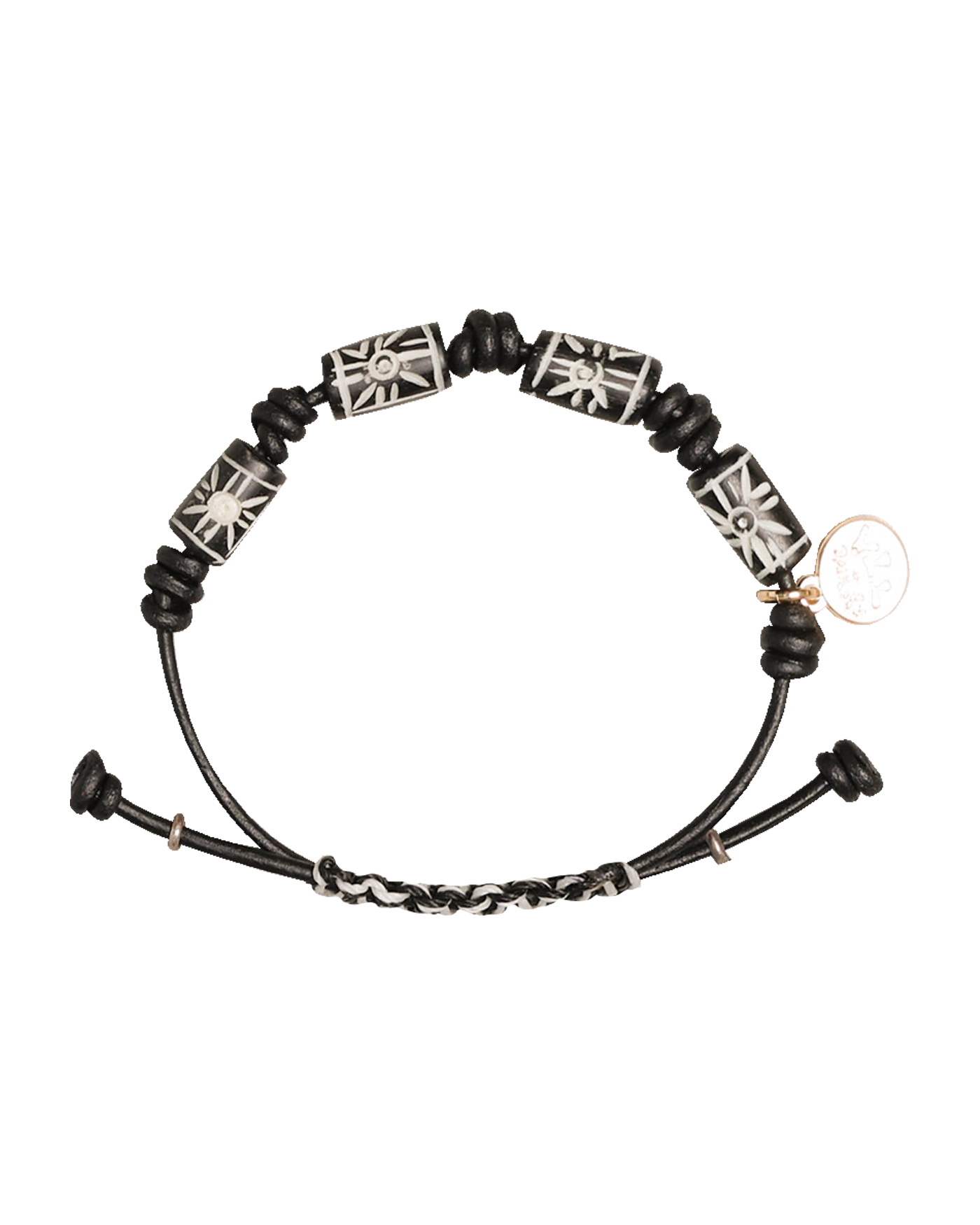 ★tow tow archive★ Sunshower Bracelet Black TBH42ABTB020 Totwoo | ALWAYS Exclusive Smart Couple Bracelets - Best Gift!