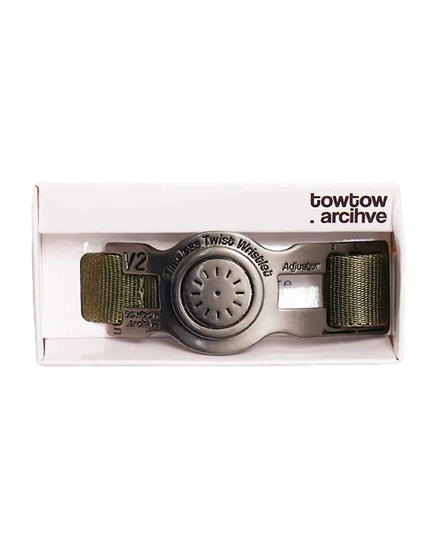 TOWTOW ARCHIVE Timeless Twist Wristlet Organic Rhythms (CIR)