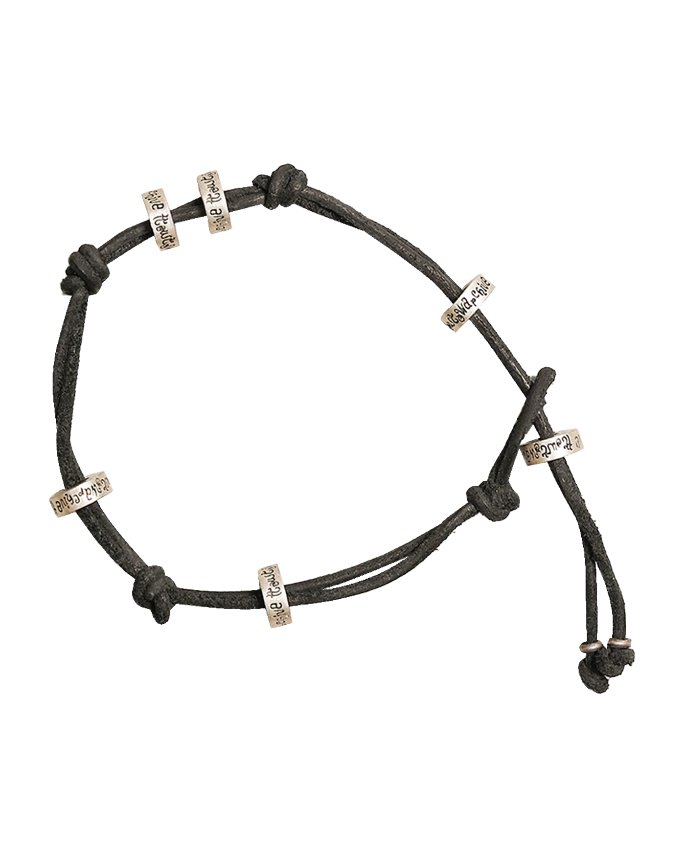 【完売間近】 TOWTOW.ARCHIVE Monda Leather Bracelet Black TOWTOW ARCHIVE Monda Leather Bracelet