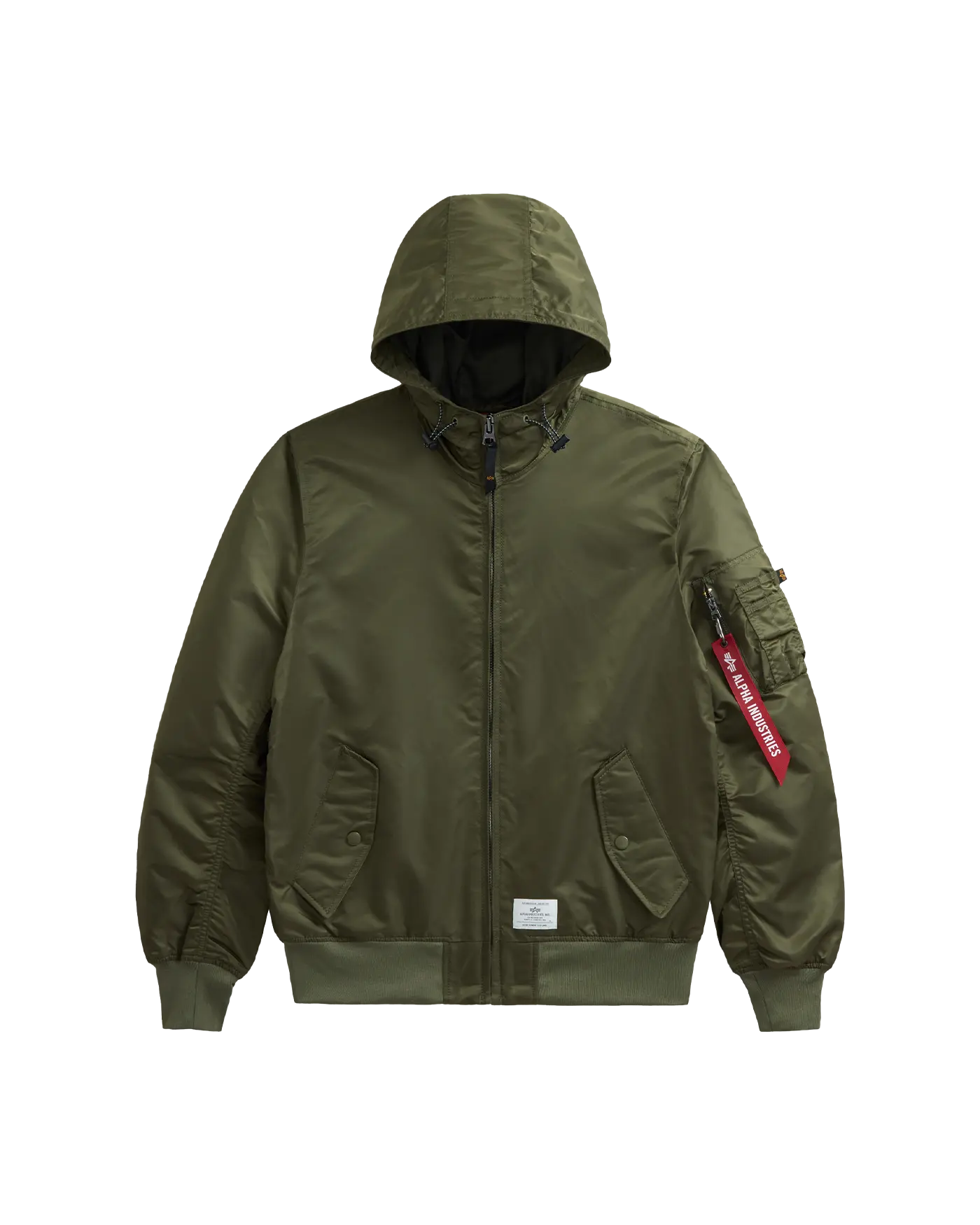 ALPHA アルファ N-2B 着脱式エコファーモデル カーキ L　D552 ALPHA アルファ N-2B 着脱式エコファーモデル カーキ L D552