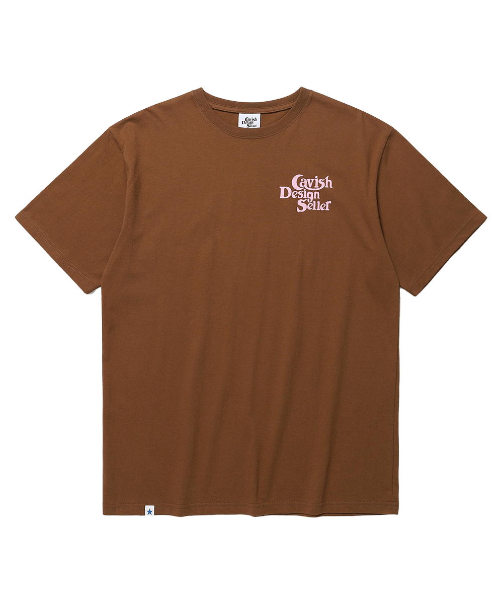 CAVISH ♥ PSYCHE LOGO SS TEE/追跡付 CAVISH SELLER LOGO SS TEE