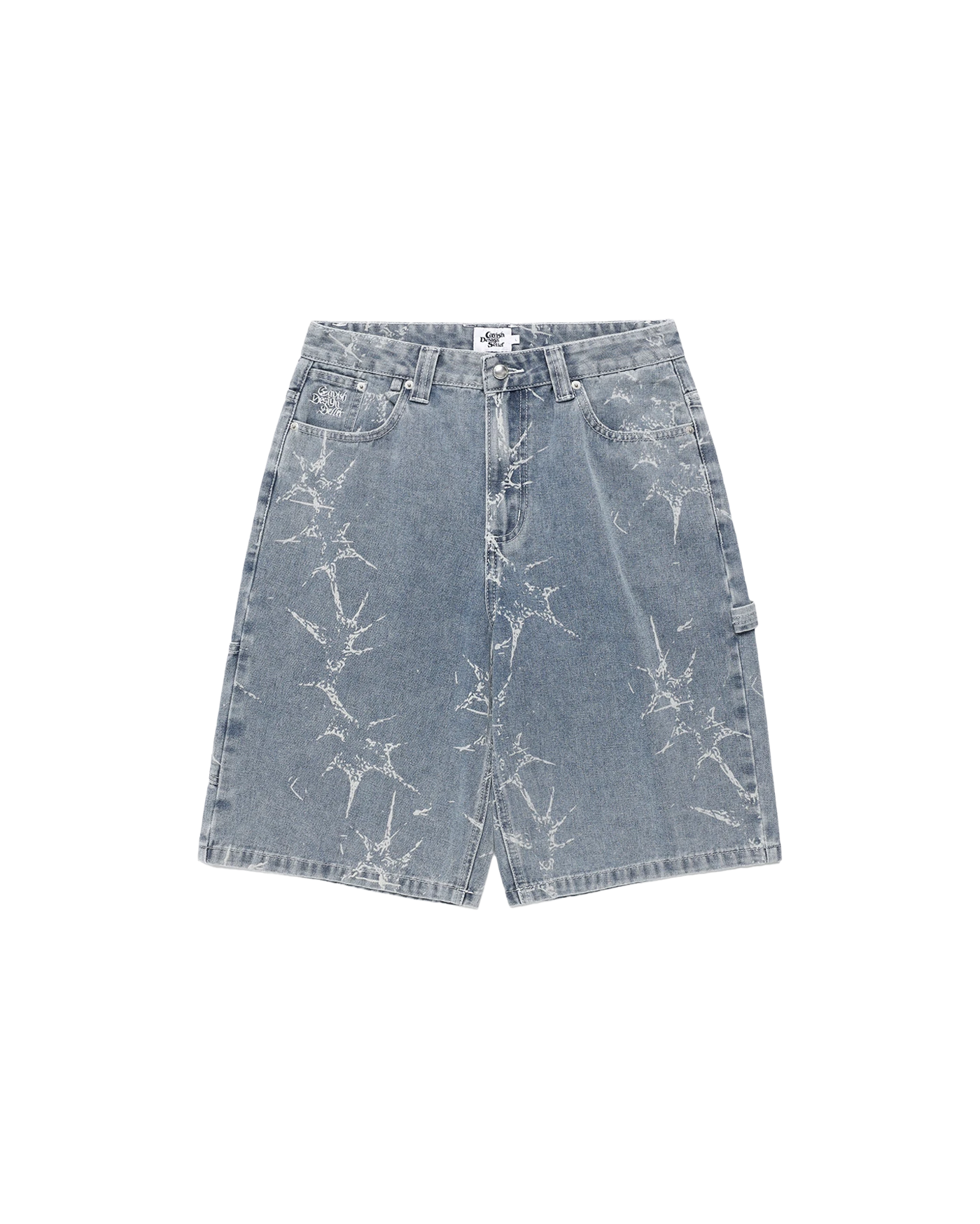 CAVISH OVERDYED DENIM SHORTS