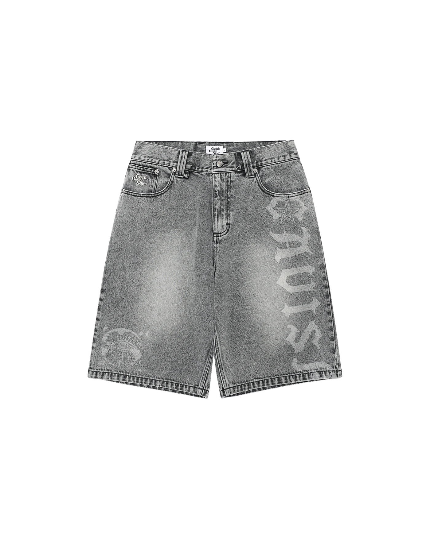 CAVISH ♥ OVERDYED DENIM SHORTS / 追跡付 CAVISH ♥ OVERDYED DENIM SHORTS / 追跡付 (CAVISH/ショート