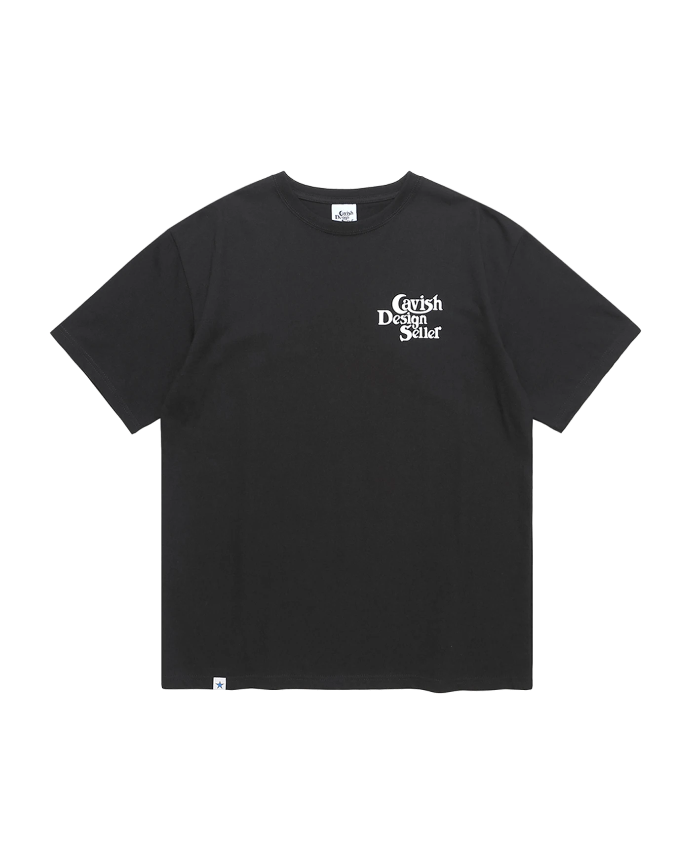 Tシャツ・カットソー CAVISH PIGMENT SELLER LOGO LS TEE 4BFT297 CAVISH] PIGMENT SELLER LOGO LS TEE BLUE(CV2ESUT552A) | もごつ