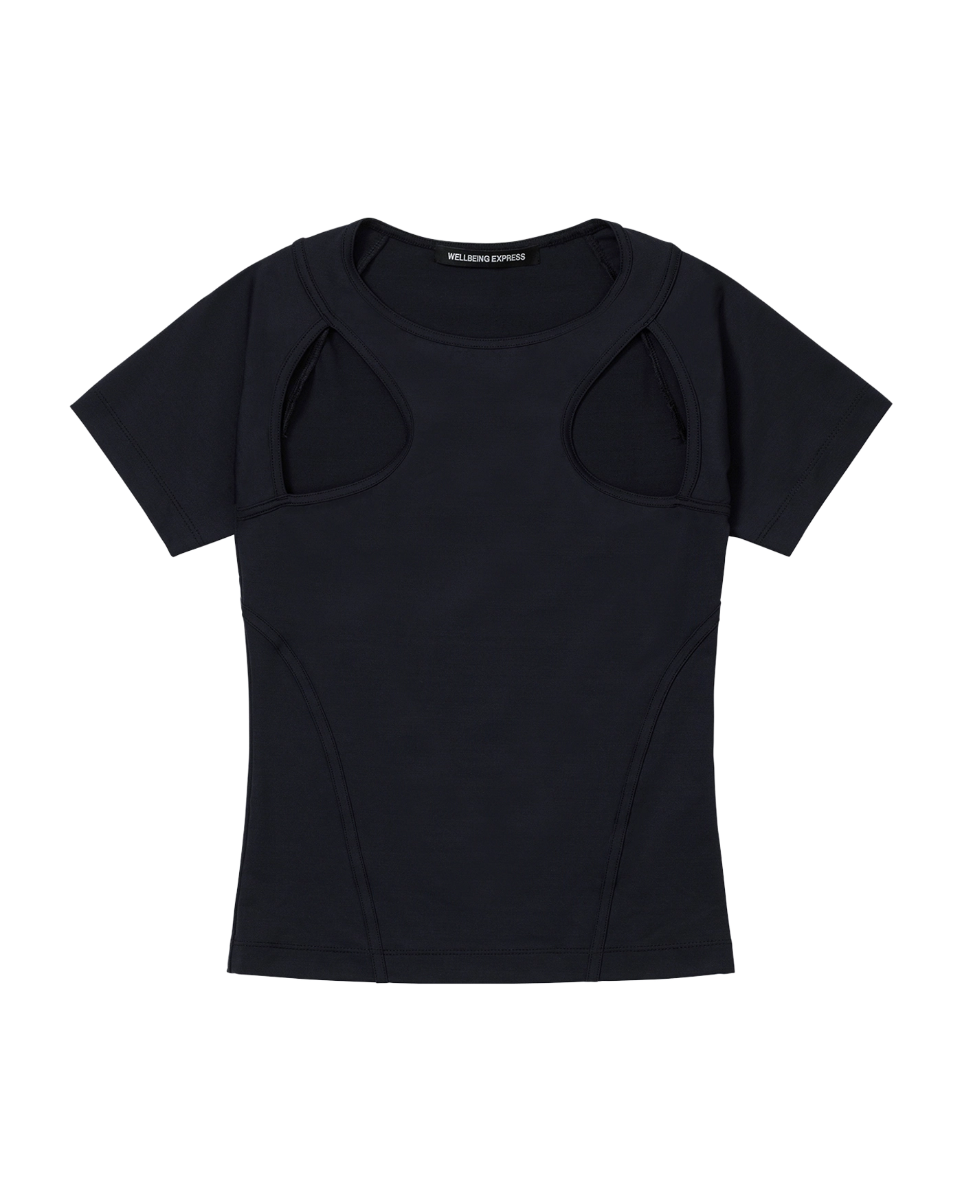 WELLBEING EXPRESS Garden Print Half Sleeve