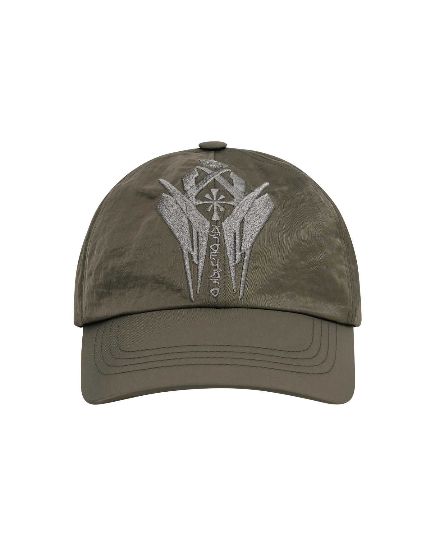 【AJO AJOBYAJO】25SS★ Cross Symbol Nylon Cap AJOBYAJO Cross Symbol Nylon Cap