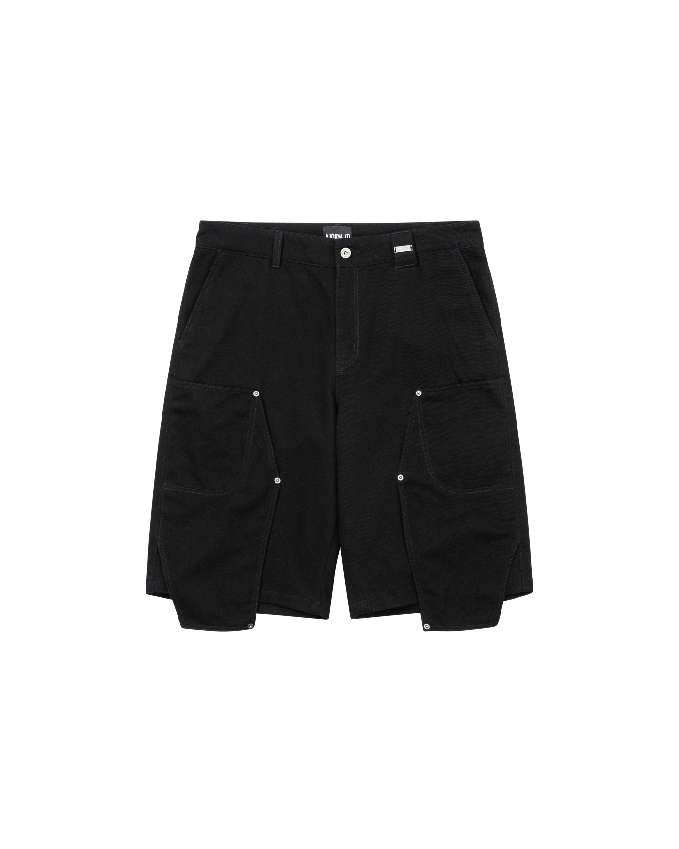 AJOBYAJO Double Knee Paneled Shorts