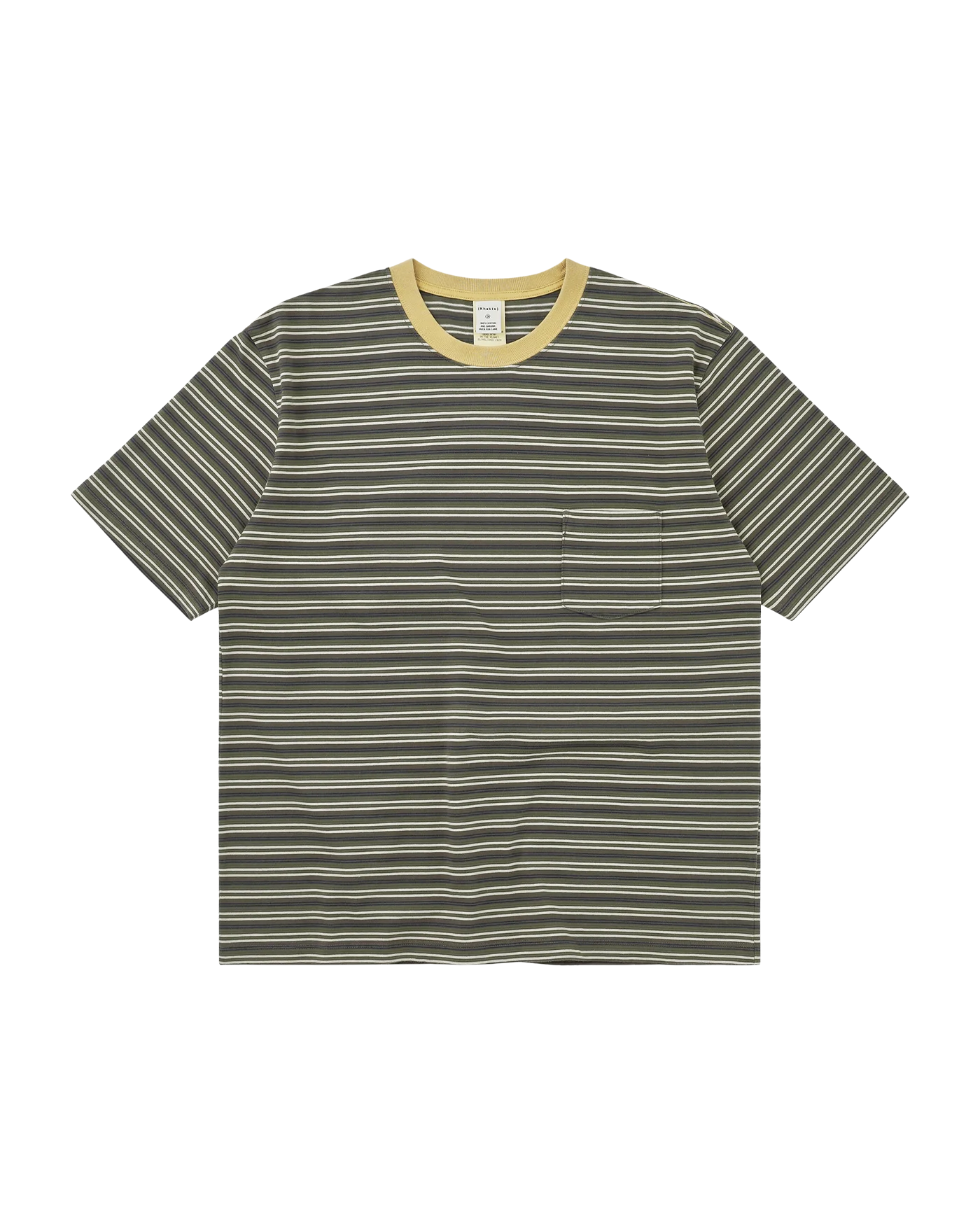 [Khakis] Border S/S Tee /追跡付 KHAKIS Border S/S Tee