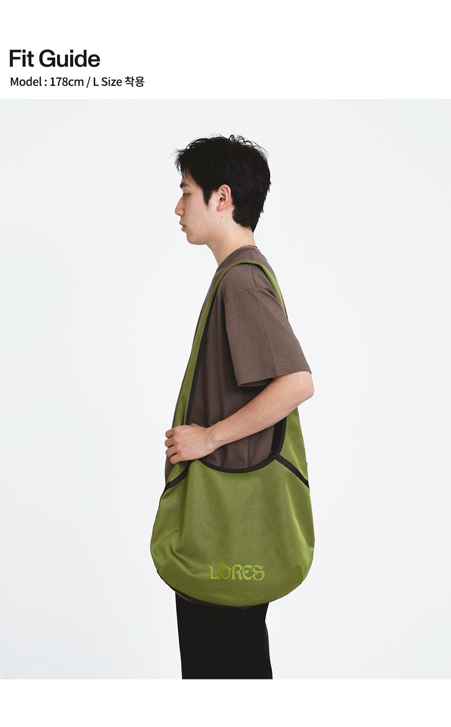 ★LORES★2025SS 超新作★Mesh Taping Bag★2色 LORES Mesh Taping Bag