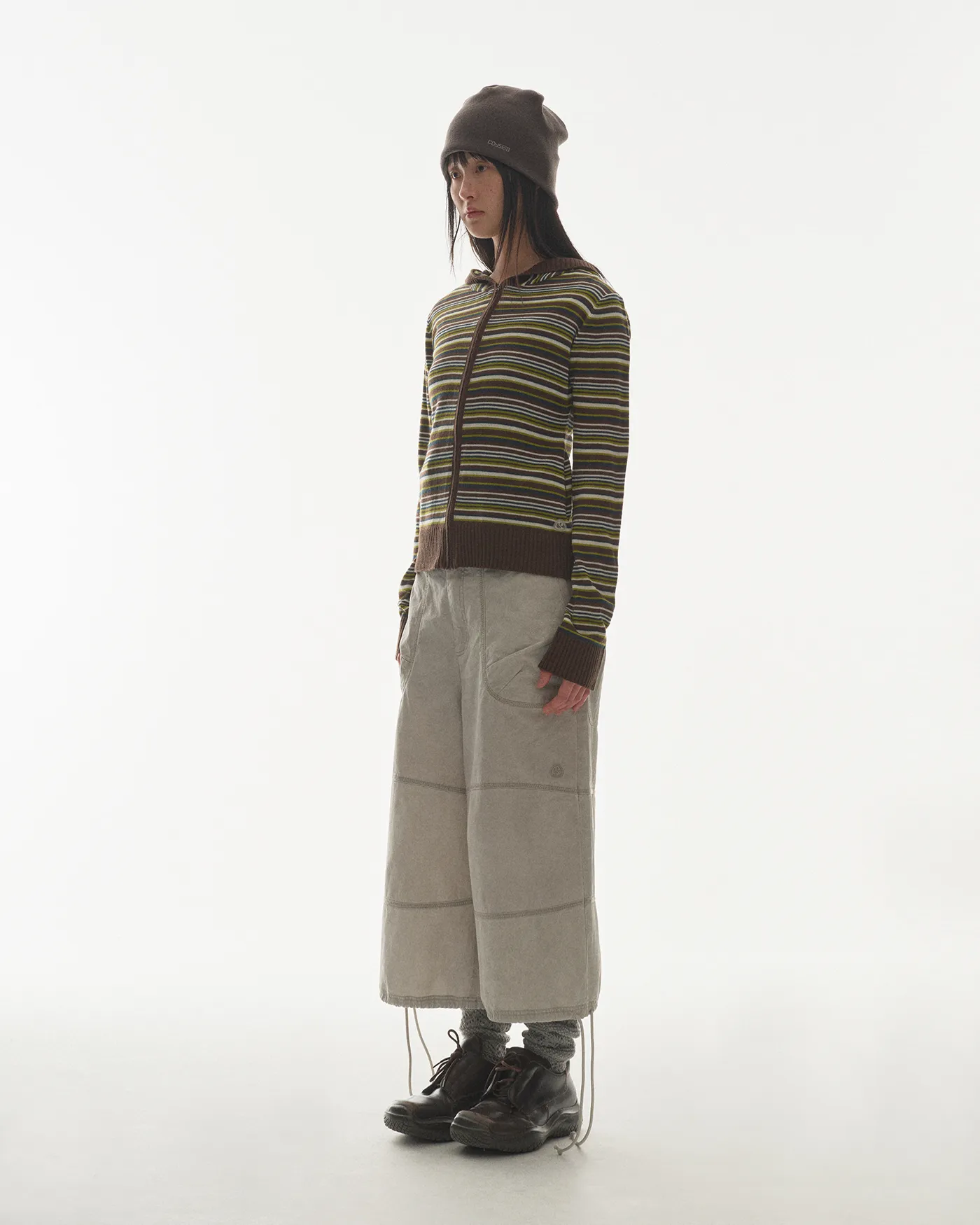 COYSEIO SOFT KNIT ZIP-UP