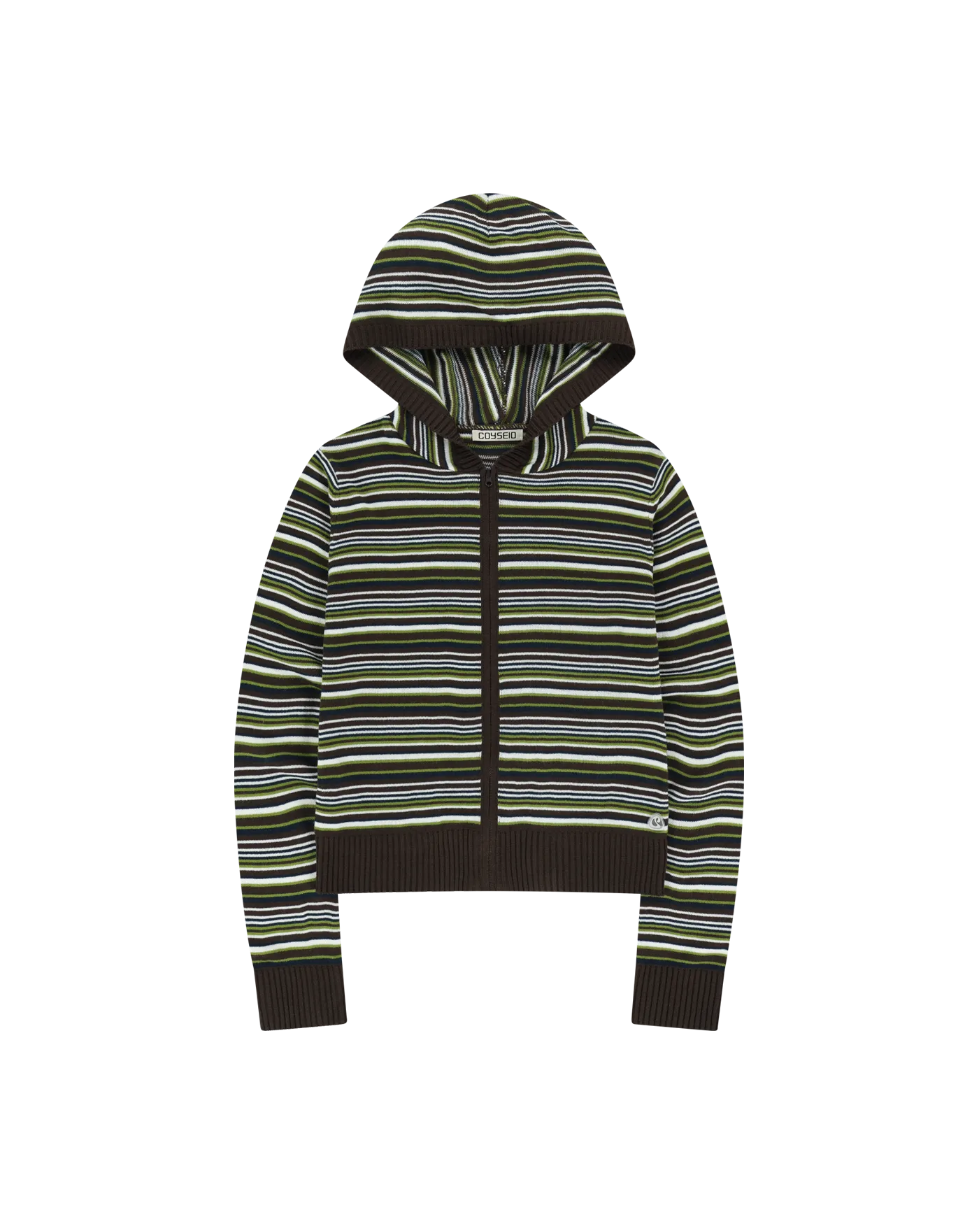 【COYSEIO】 ROUND COLLAR STITCH JACKET 2色 ROUND COLLAR STITCH JACKET COCOA - coyseio