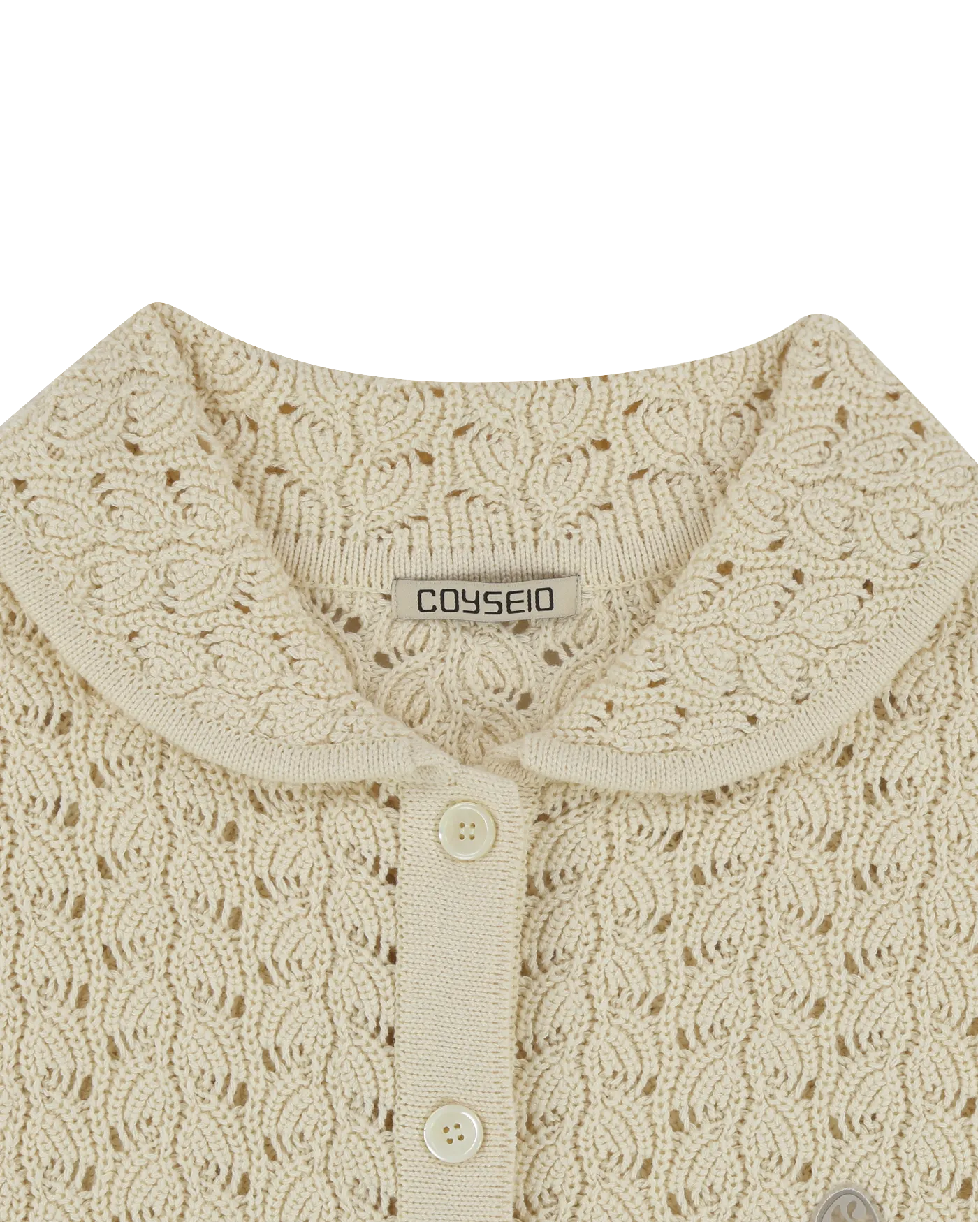 トップス coyseio WAVE KNIT CARDIGAN IVORY COYSEIO】WAVE KNIT CARDIGAN IVORY | eBay