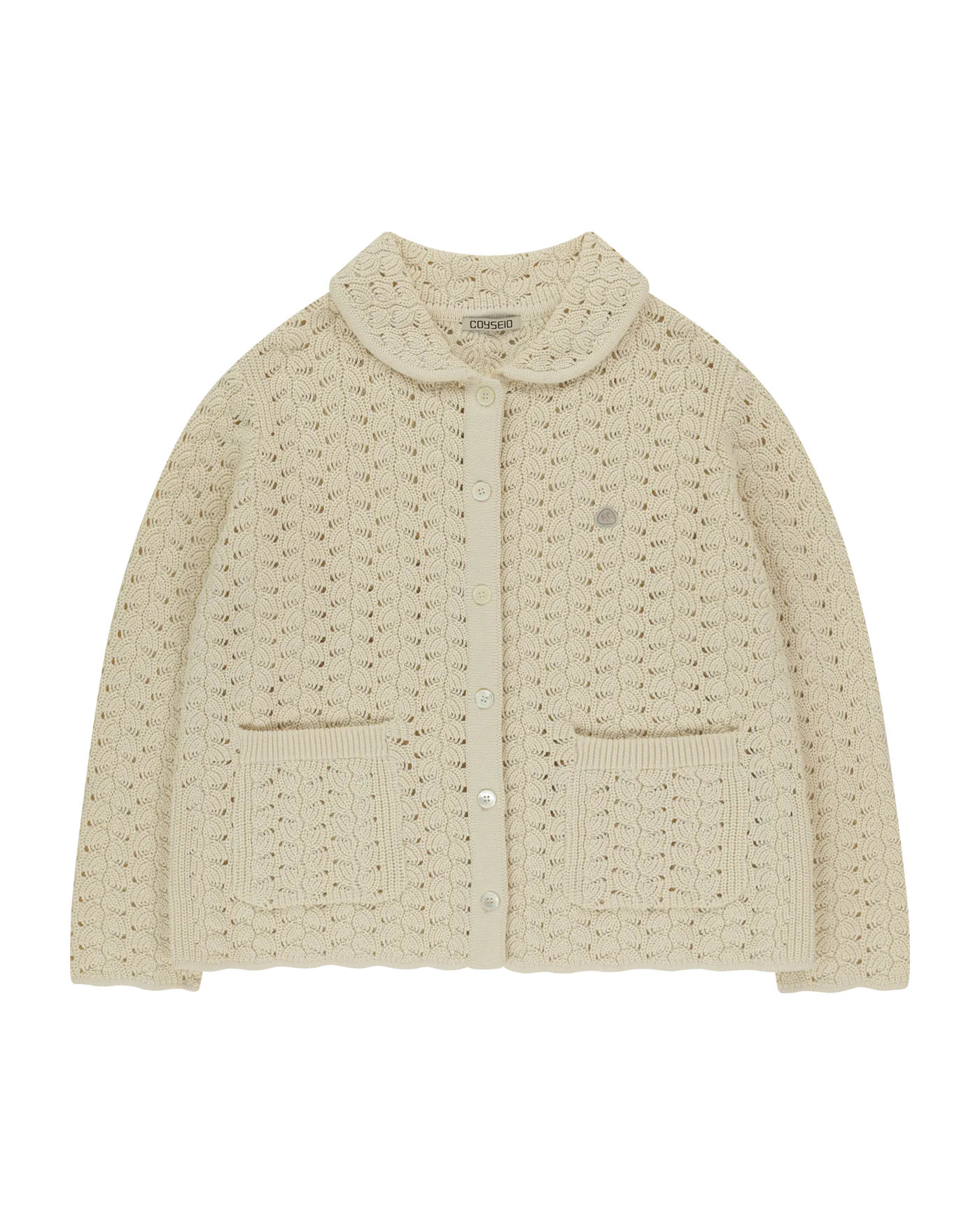 COYSEIO WAVE KNIT CARDIGAN