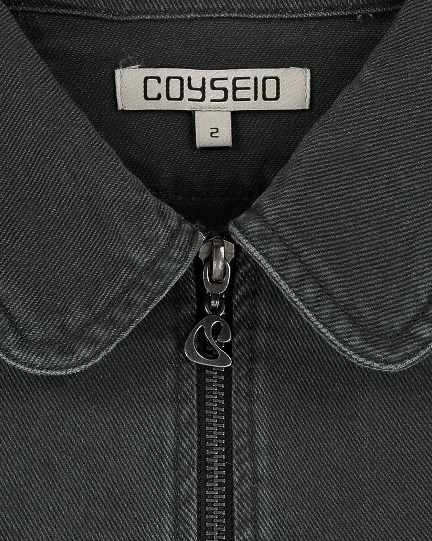 COYSEIO ROUND COLLAR STITCH JACKET