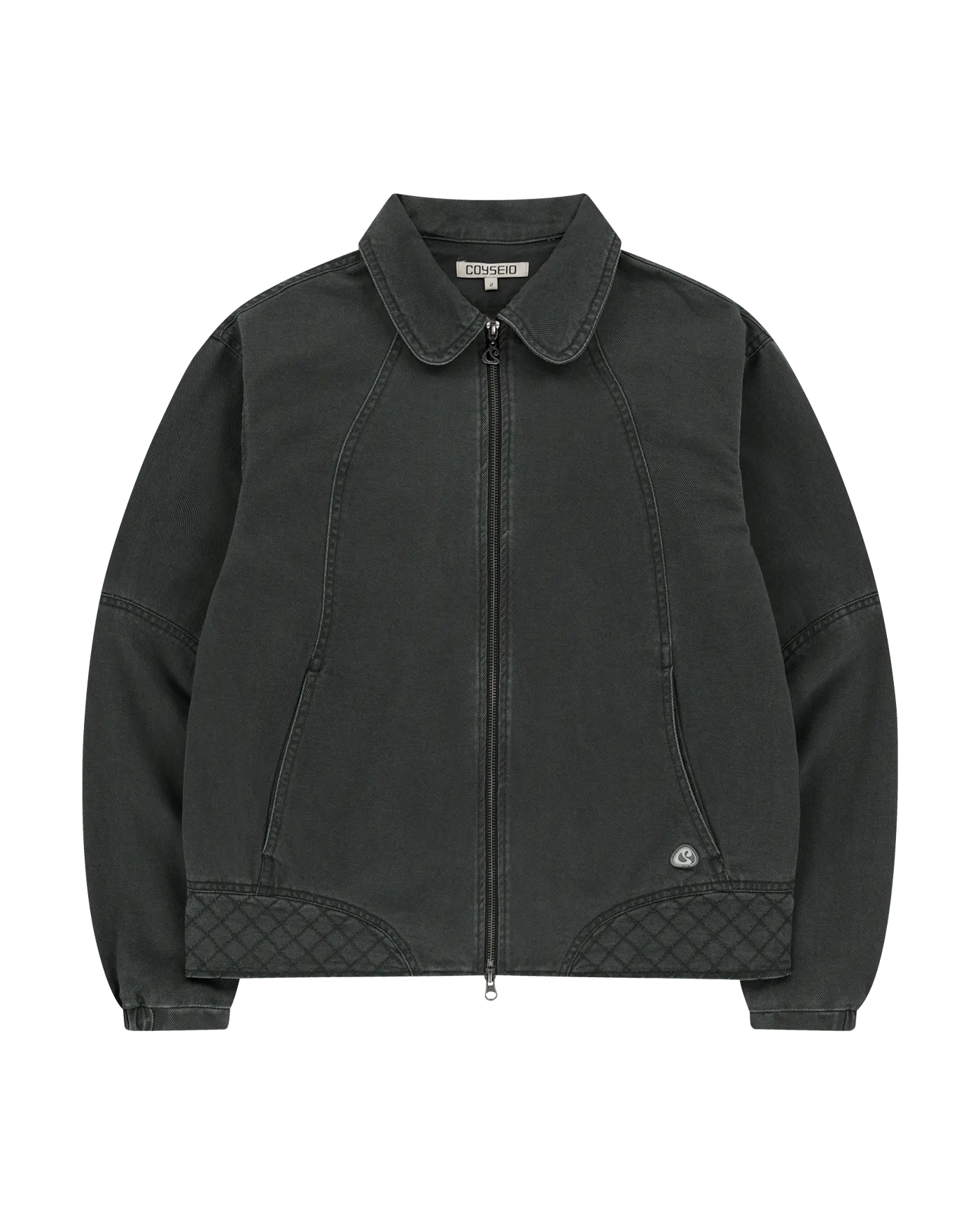 【COYSEIO】 ROUND COLLAR STITCH JACKET 2色 COYSEIO : 25SS / ROUND COLLAR STITCH JACKET (2COLORS