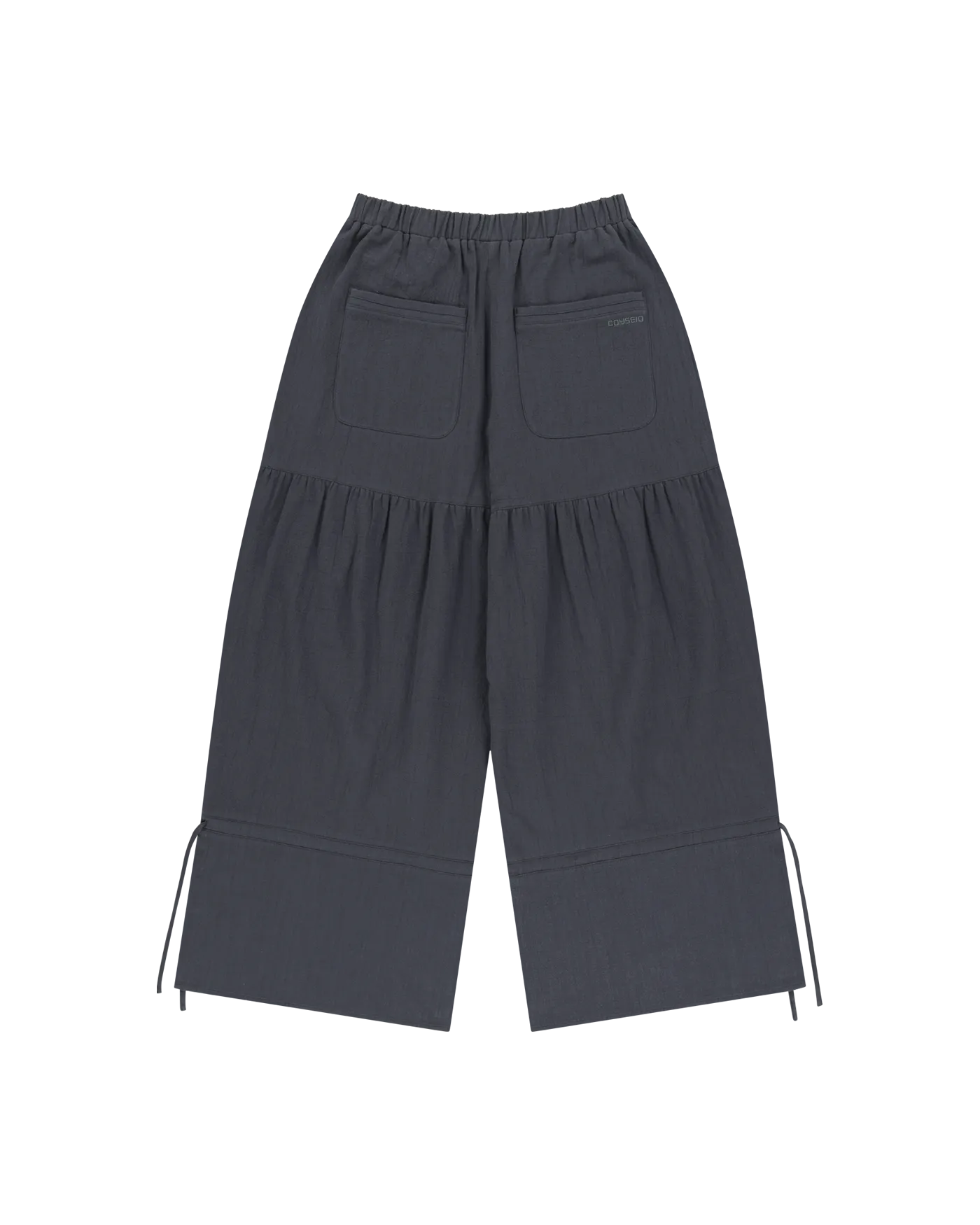 COYSEIO SHIRRING ROUGH PANTS