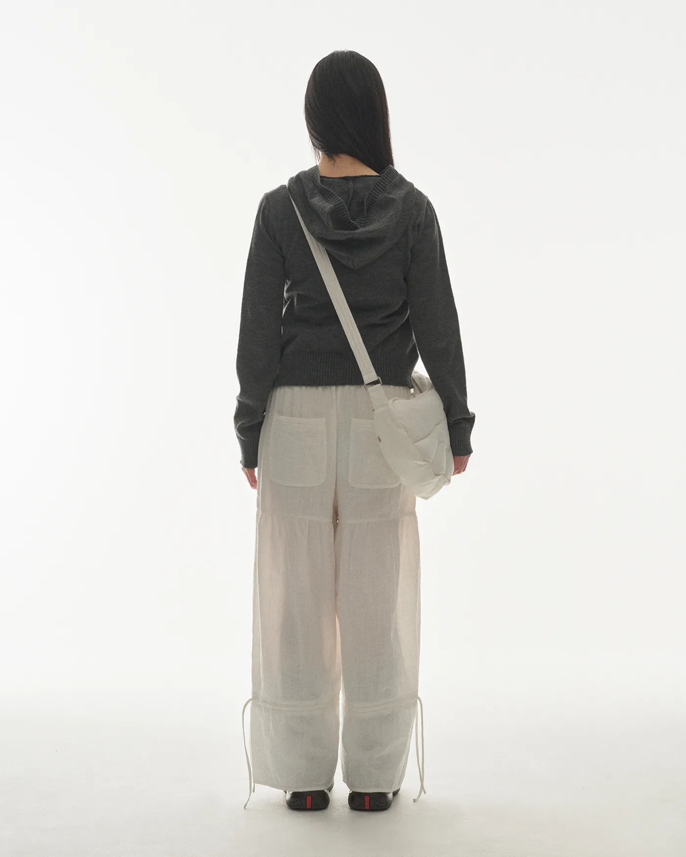 ●COYSEIO● 25SS SHIRRING ROUGH PANTS ◆送料・関税込◆ SHIRRING ROUGH PANTS STRIPE - coyseio