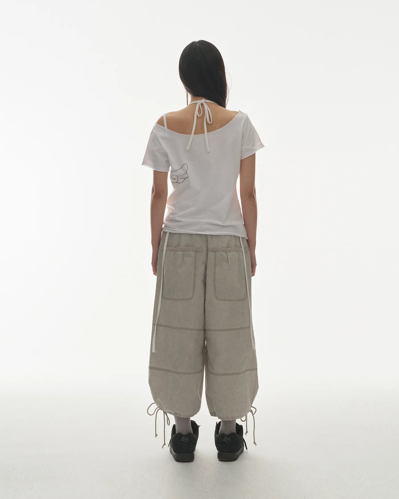 coyseio ZIGZAG PANTS ハーフパンツ　ズボン ZIGZAG PANTS ICE BEIGE - coyseio