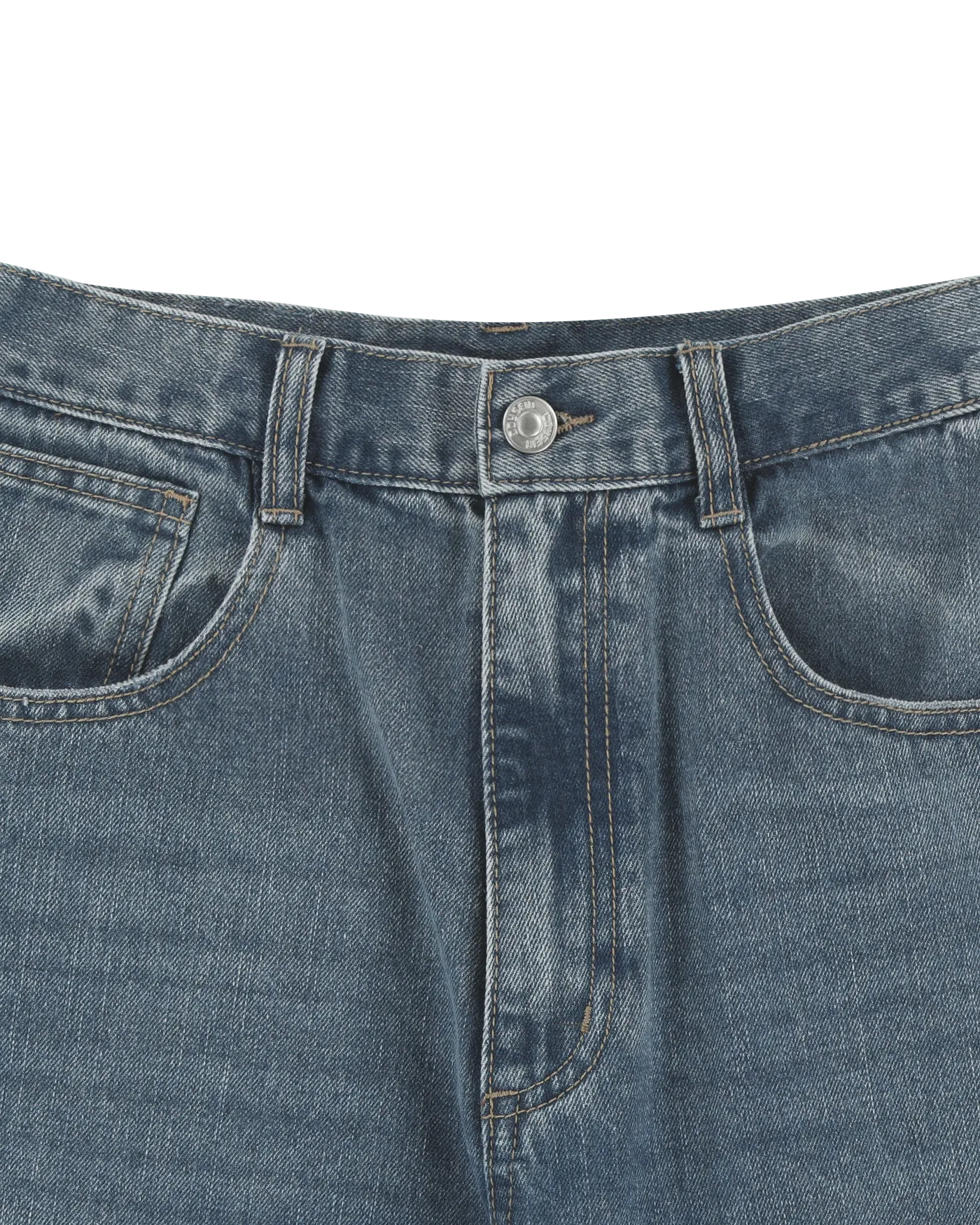 COYSEIO W STITCH DENIM PANTS