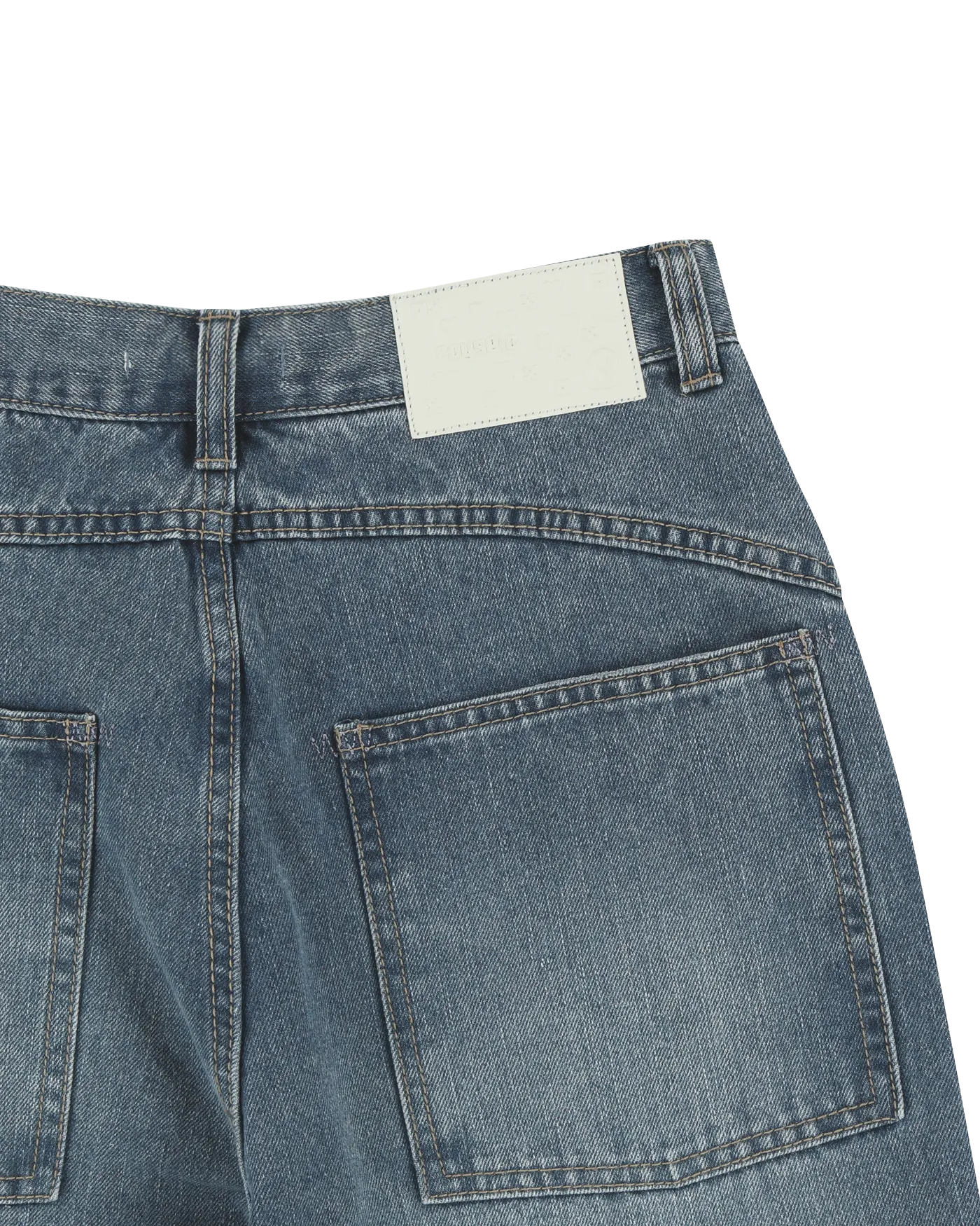 COYSEIO W STITCH DENIM PANTS