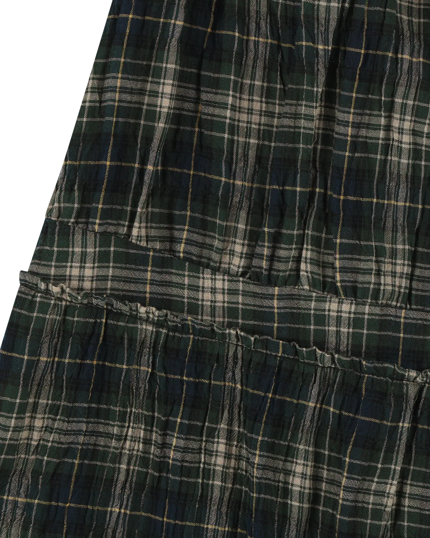 COYSEIO SHIRRING MIDI SKIRT