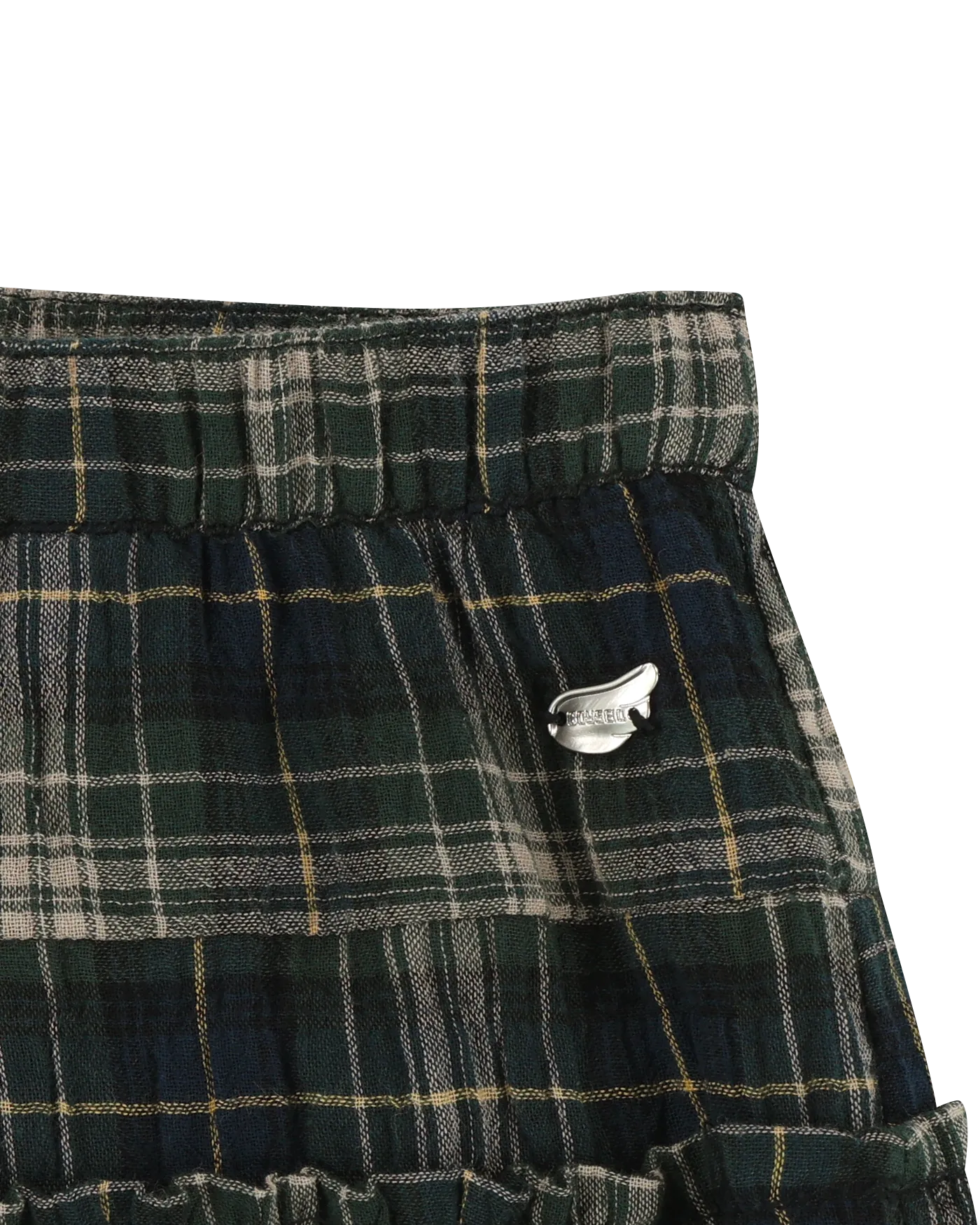 COYSEIO SHIRRING MIDI SKIRT