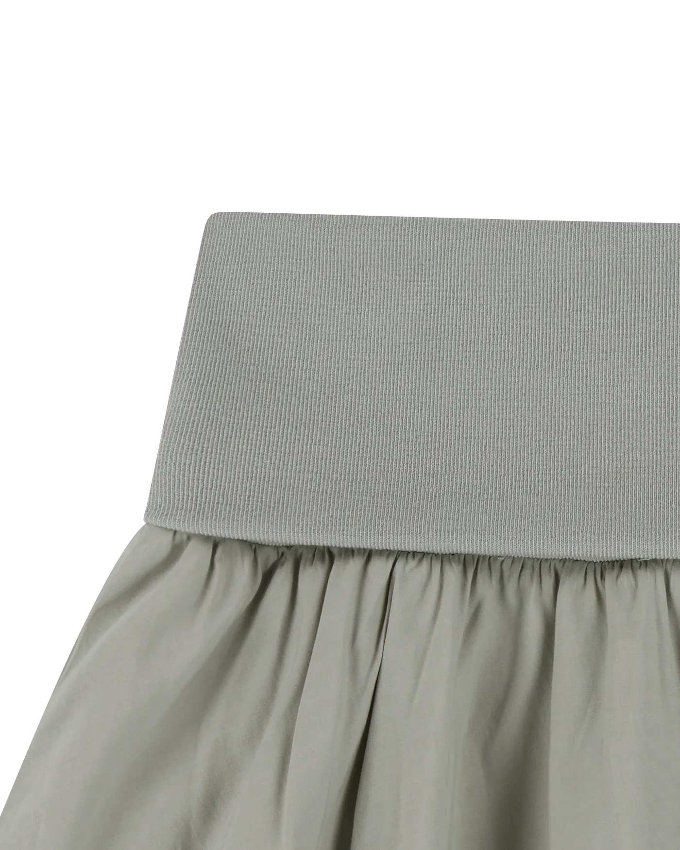 COYSEIO DOUBLE SHIRRING SKIRT