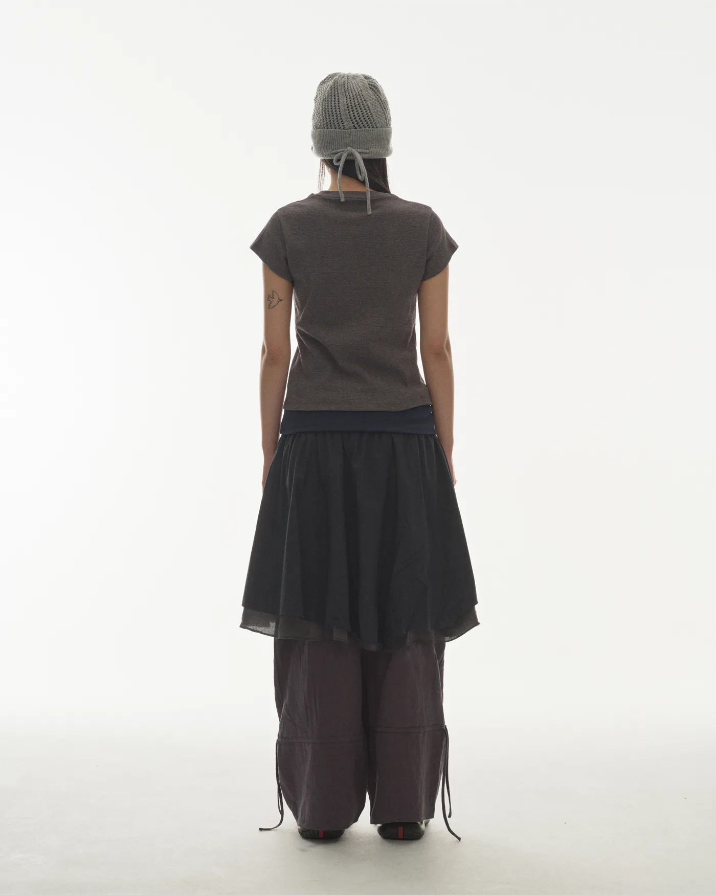 DOUBLE WAISTED PLEATS SKIRT coyseio 黒 MUSINSA | COYSEIO DOUBLE WAISTED PLEATS SKIRT BLACK