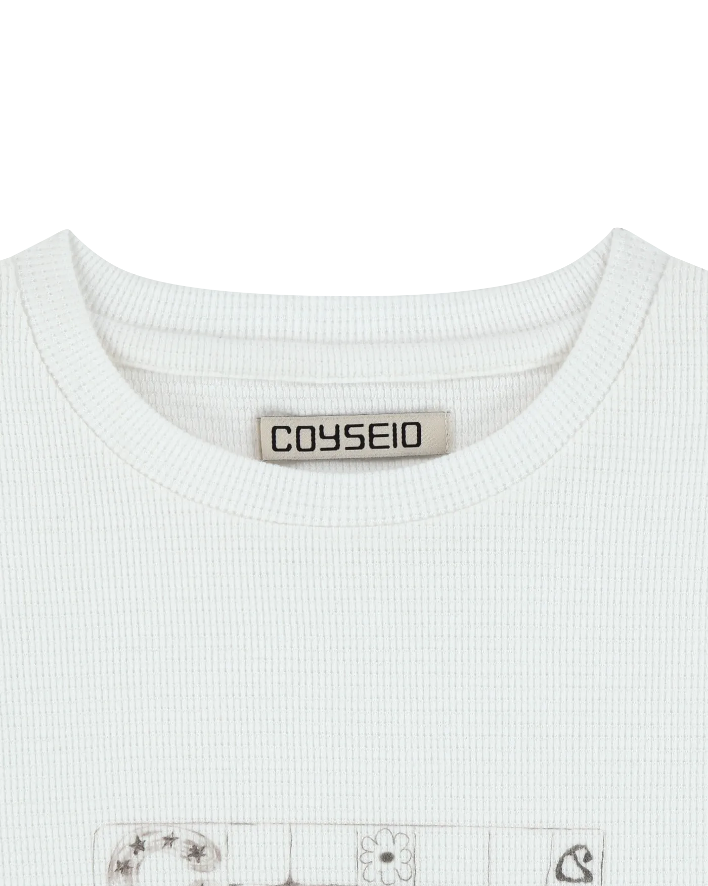 COYSEIO COY WAFFLE T-SHIRT