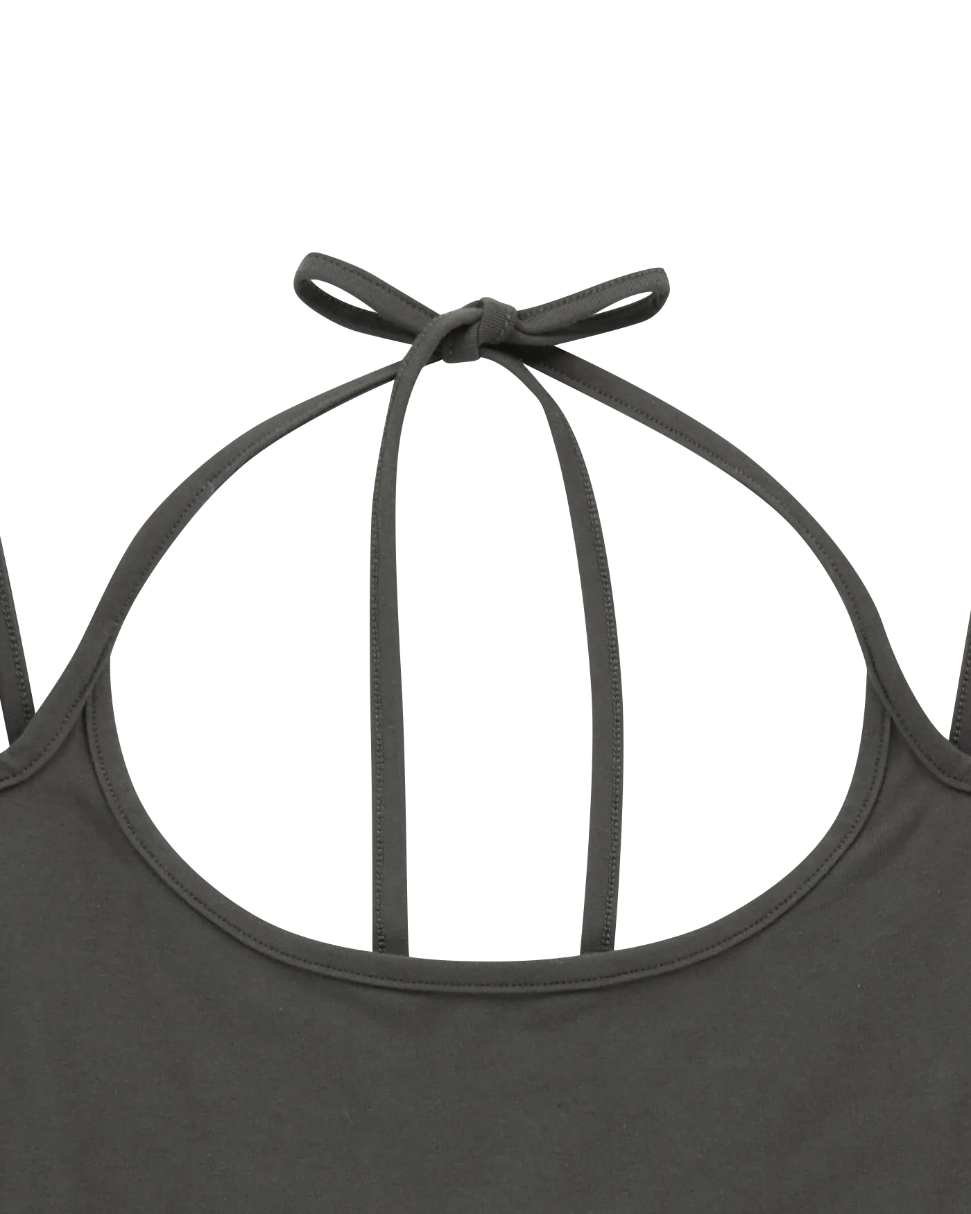 トップス coyseio HALTER STRAP SLEEVELESS HALTER STRAP SLEEVELESS CHARCOAL - coyseio