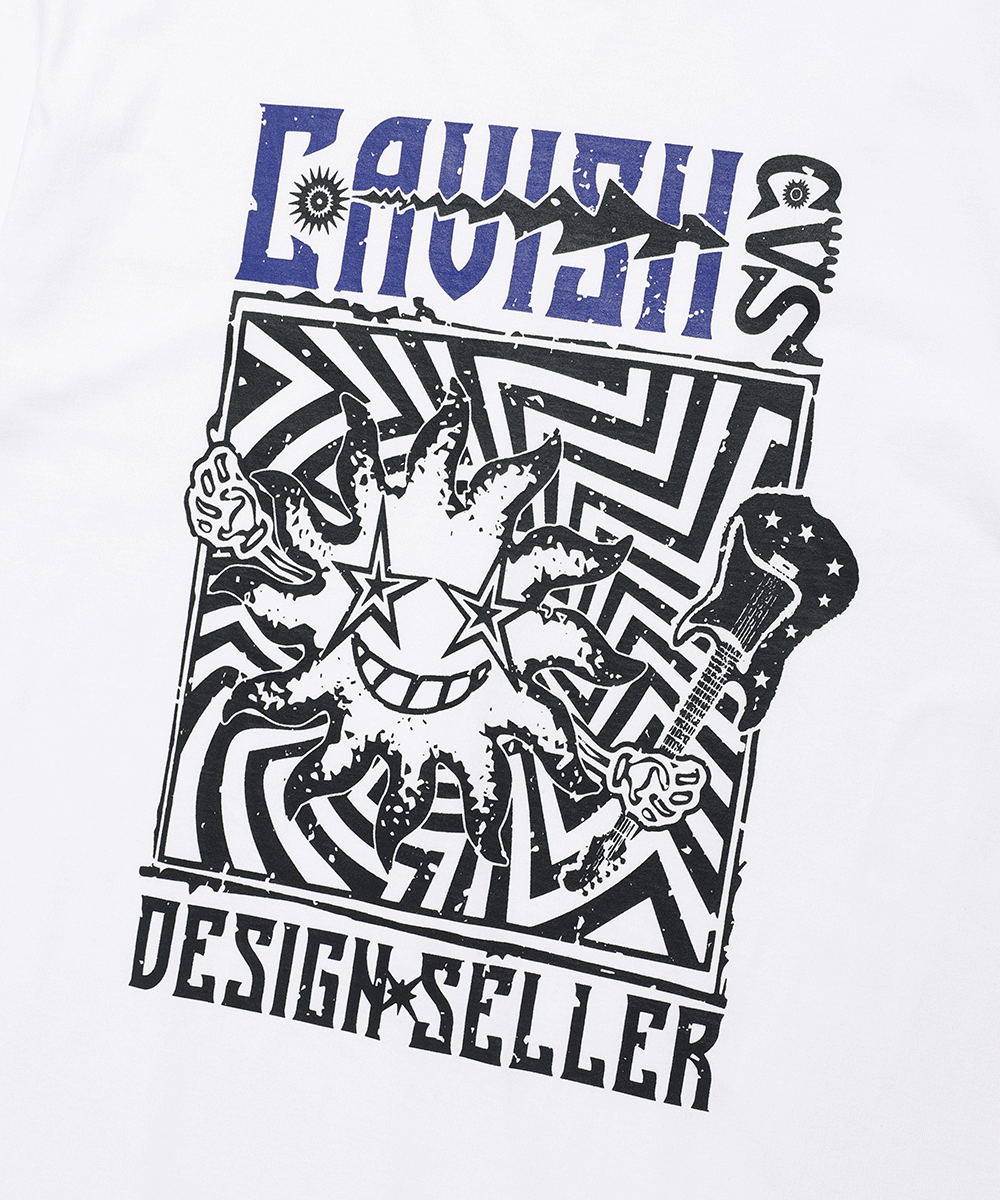 CAVISH ♥ HIGH SUNNY SS TEE/追跡付 Tシャツ・カットソー CAVISH HIGH SUNNY SS TEE CAVISH HIGH