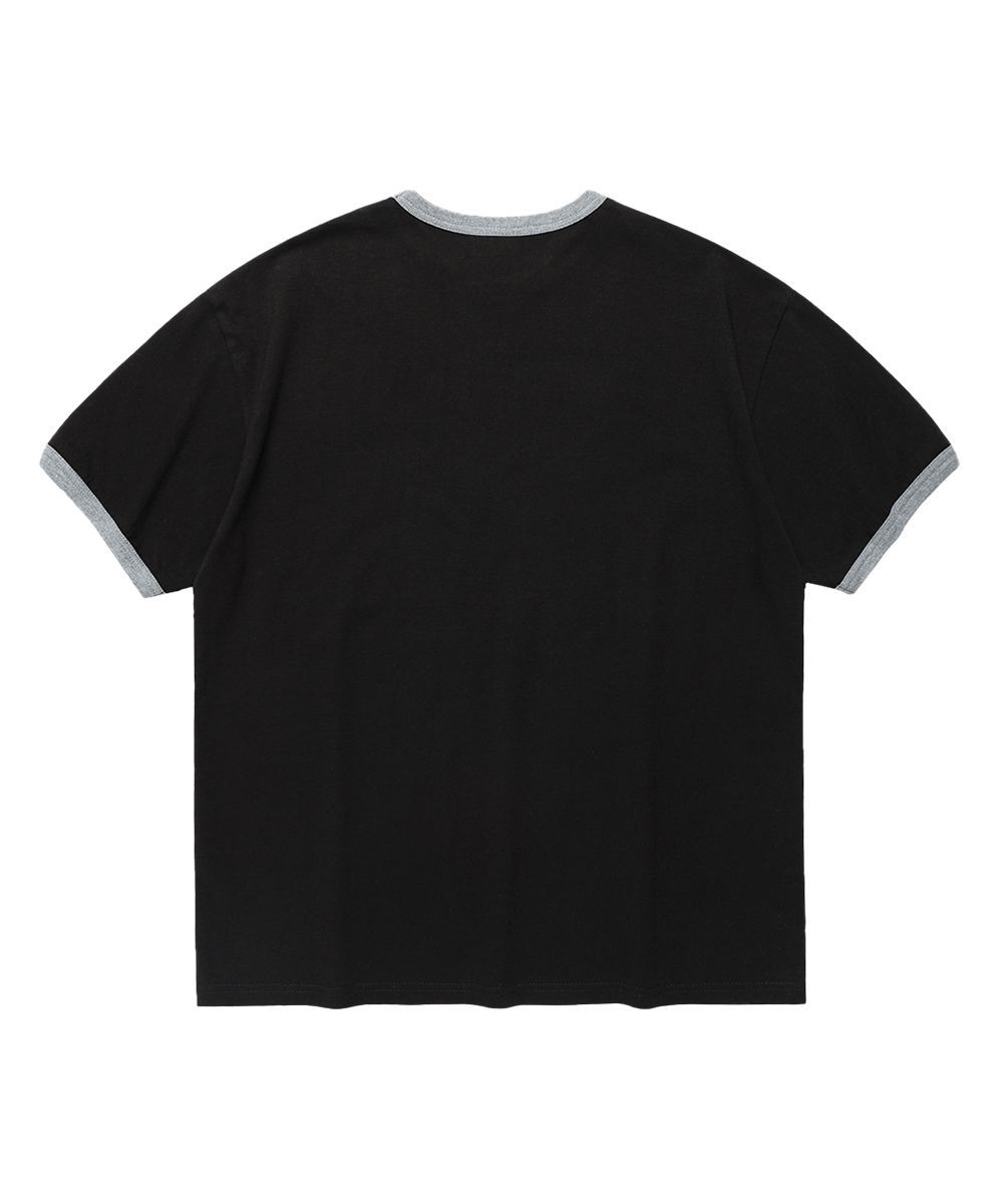 Tシャツ・カットソー [CAVISH] TWIN STAR RINGER SS TEE (4 COLOR) TWIN STAR RINGER SS TEE[BURGUNDY] | ファッション通販サイト NUGU