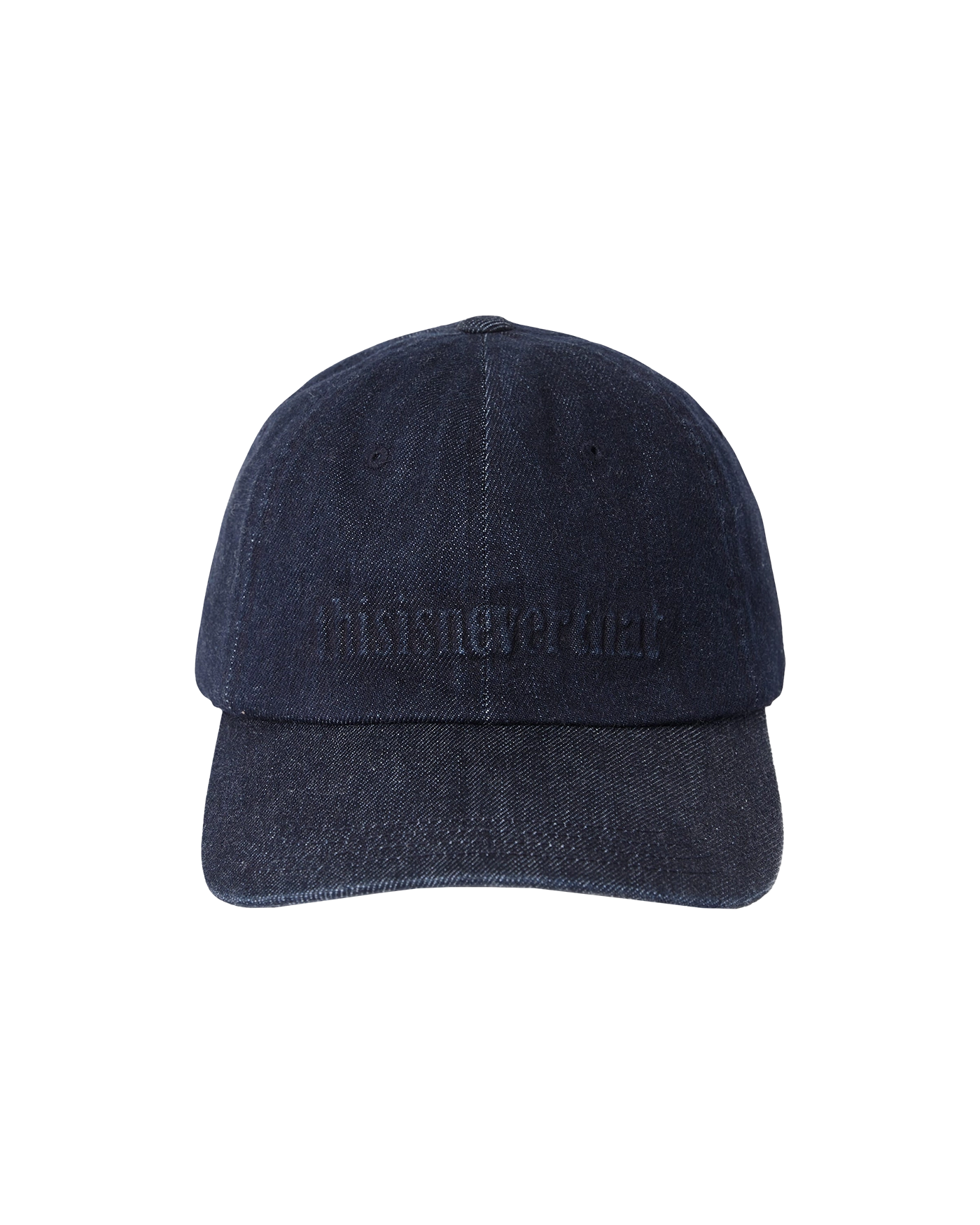 THISISNEVERTHAT Onyx Embossed Denim Cap